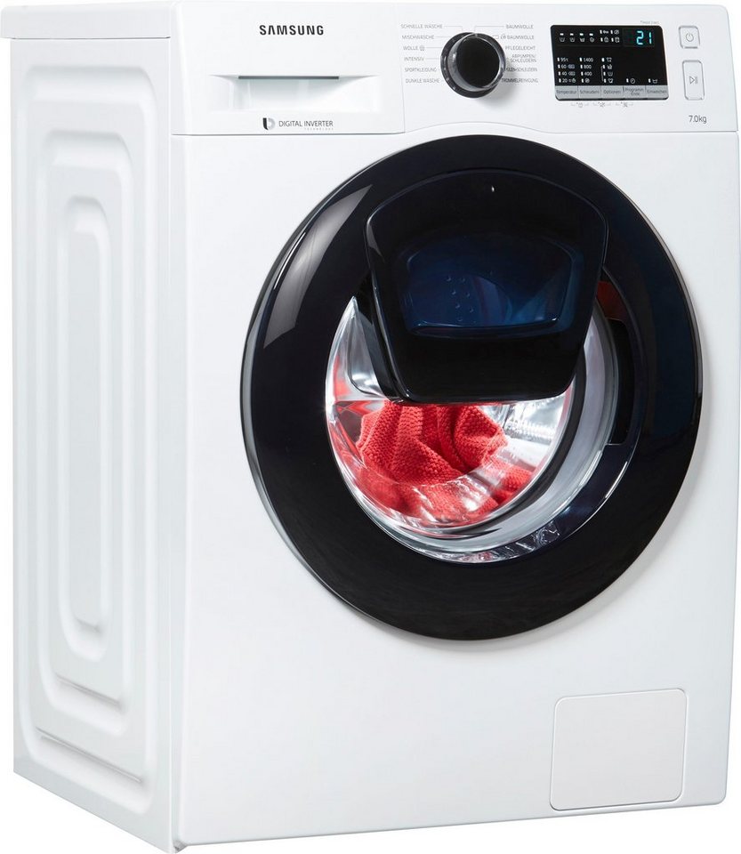 Samsung Waschmaschine AddWash W4500 WW7EK44205W EG 7 kg 1400 U Min 