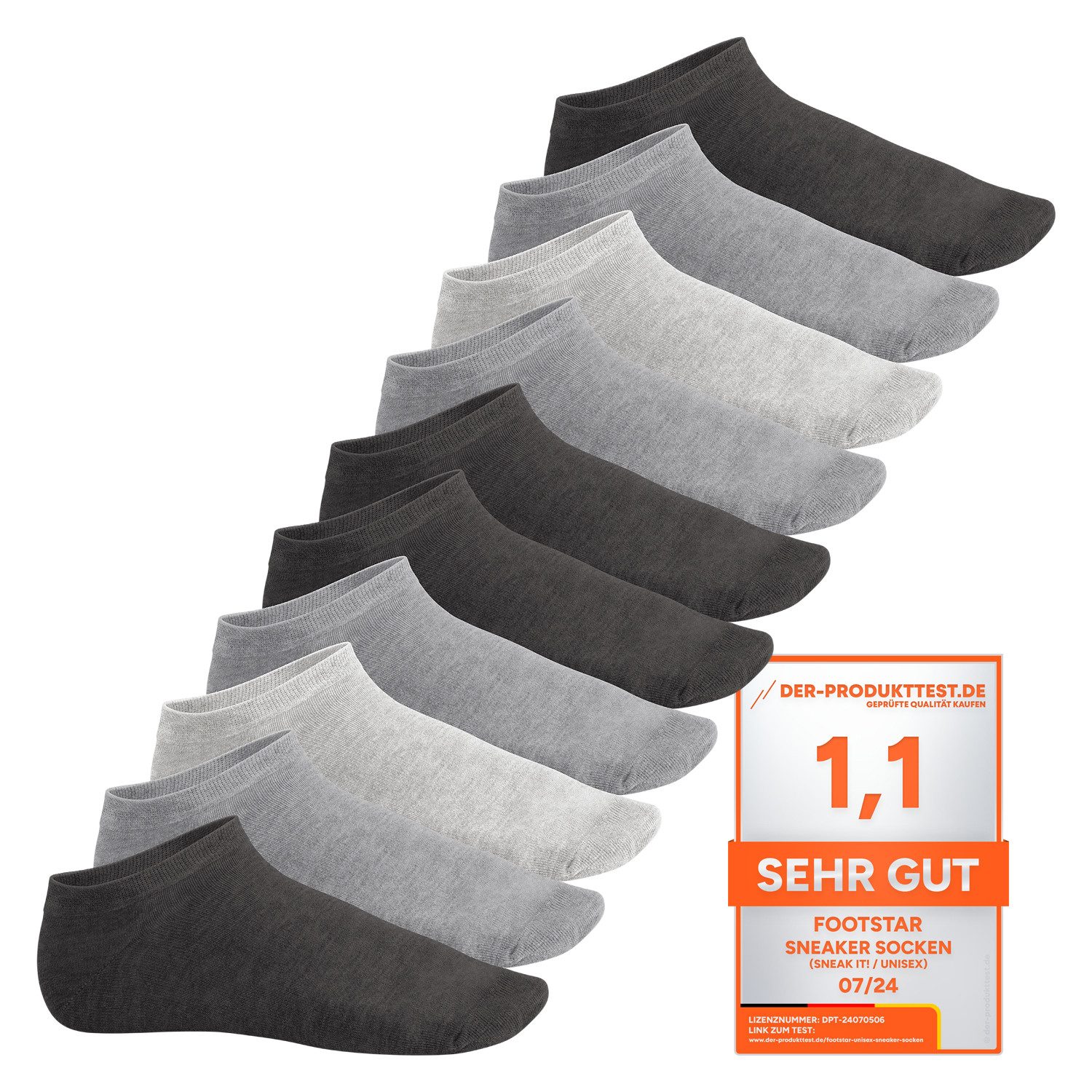Footstar Füßlinge EVERYDAY! 10 Paar / günstig online kaufen