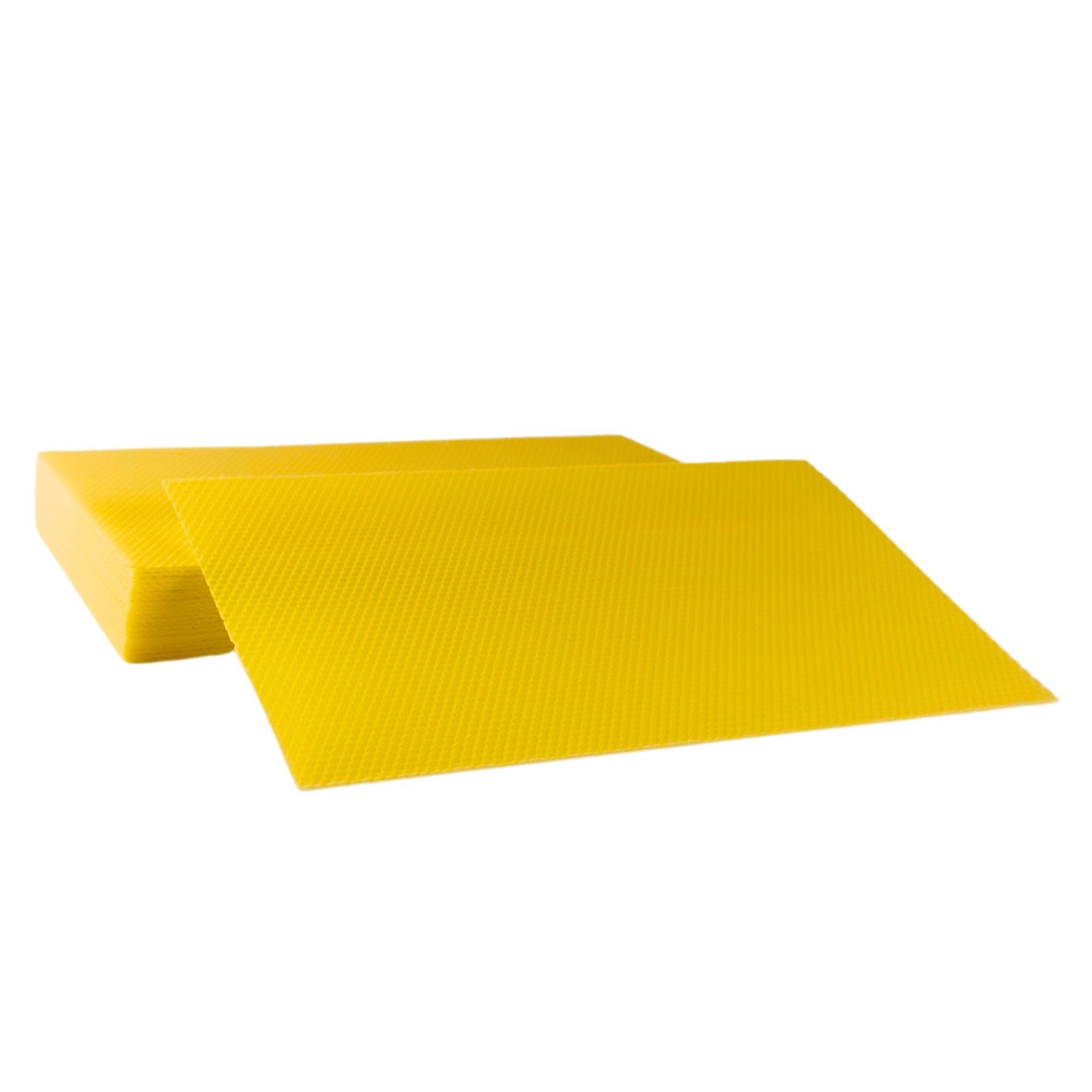 Bienenbeute 2,5kg Mittelwände Langstrothmaß 420 x 200 mm Bienenwachs