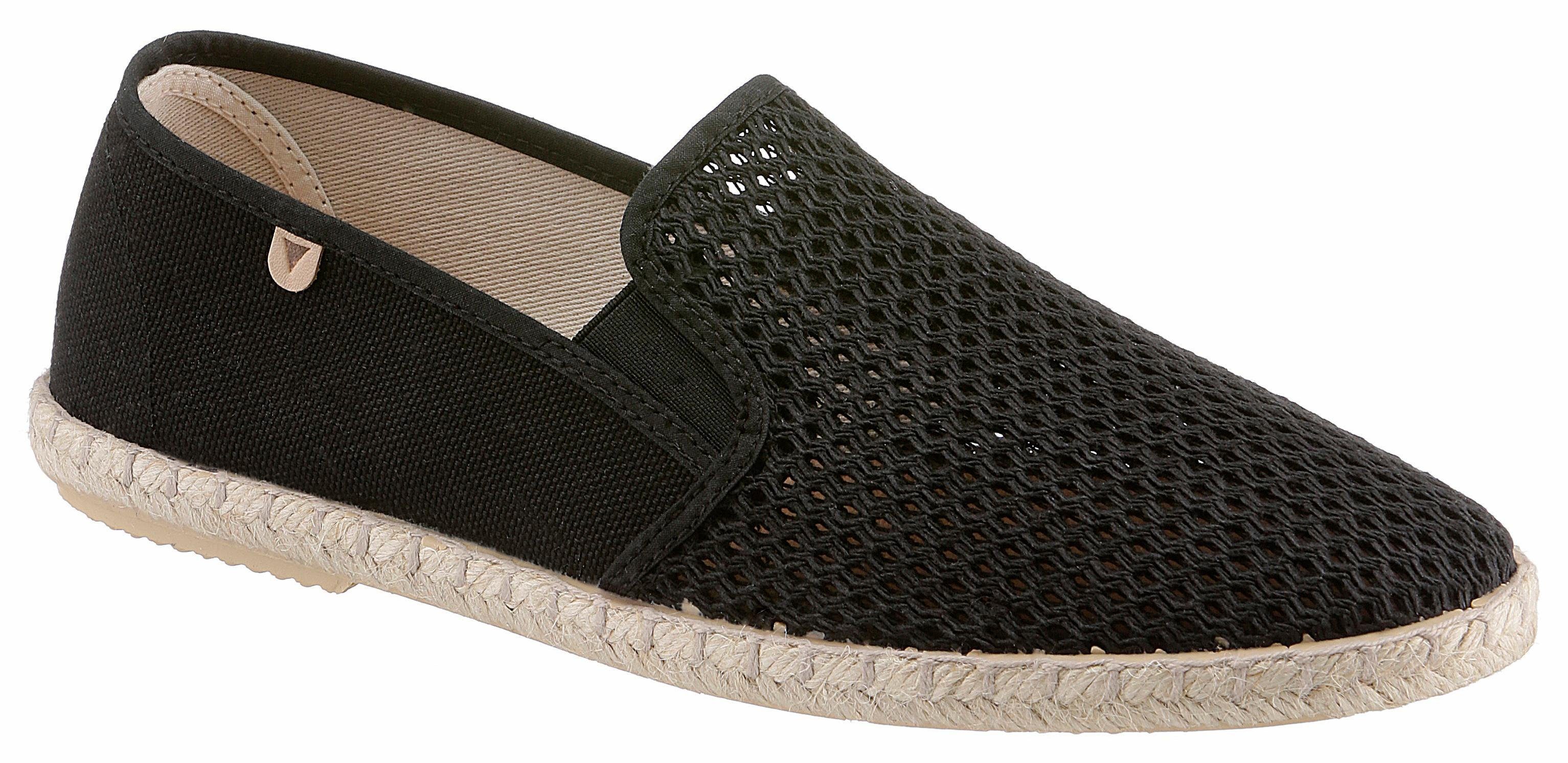VERBENAS Espadrille, mit Bastverzierung kaufen schwarz VERBENAS Espadrille, mit Bastverzierung kaufen schwarz