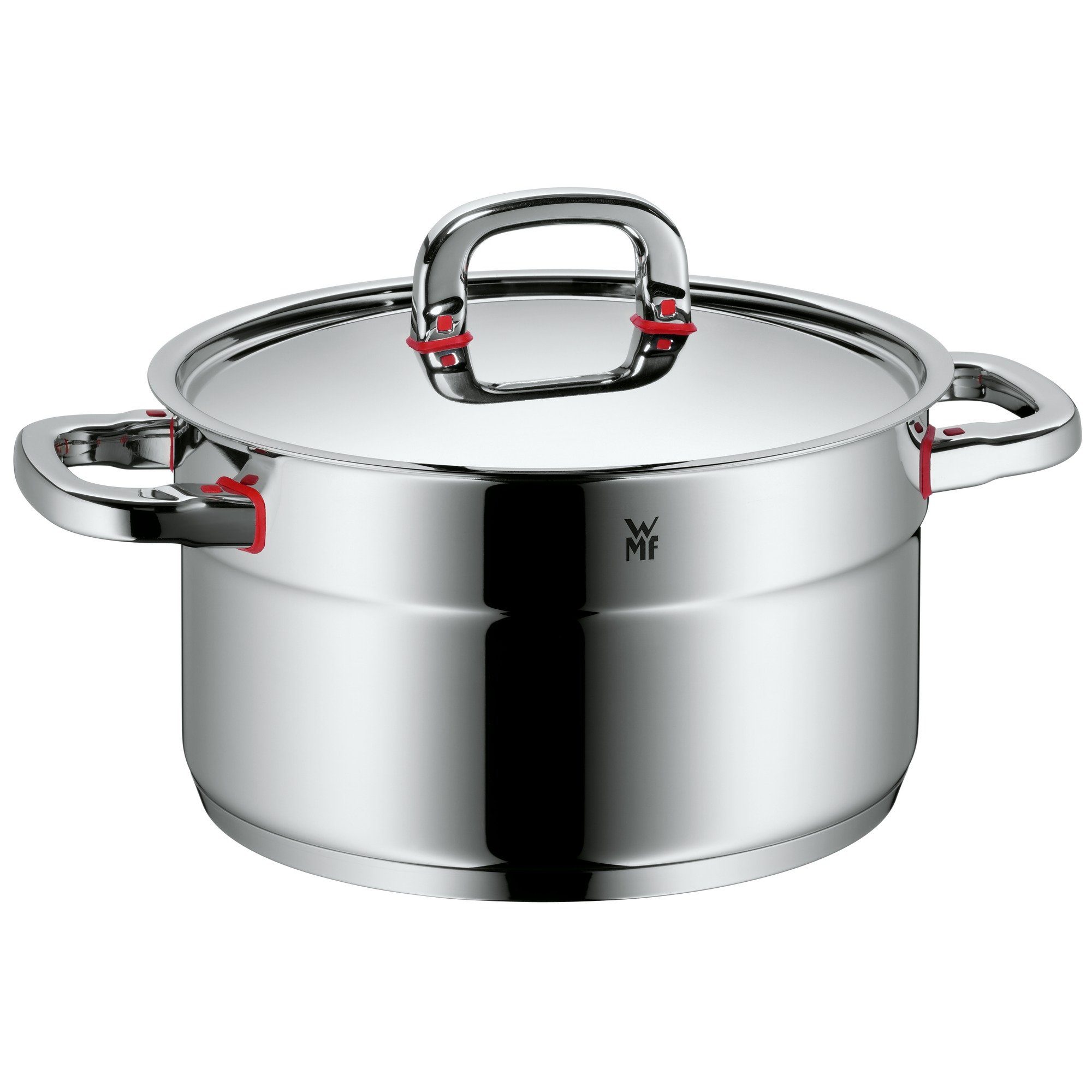 WMF Fleischtopf »Premium One«, Die Griffe des Edelstahl Topfs bieten einen sicheren Halt und ...