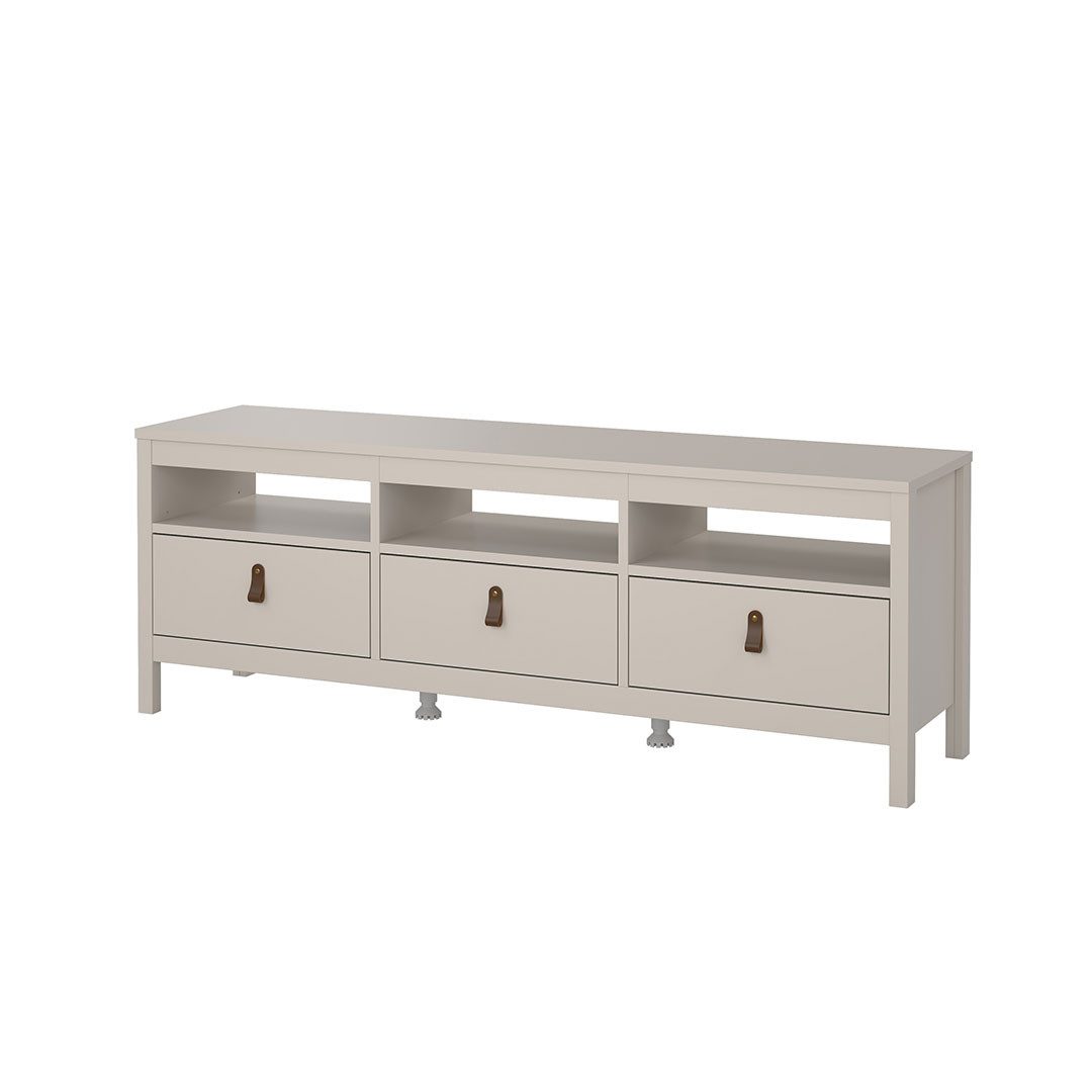 Tvilum TV-Bank Madrid TV Tisch 3 Schubladen Cashmere.