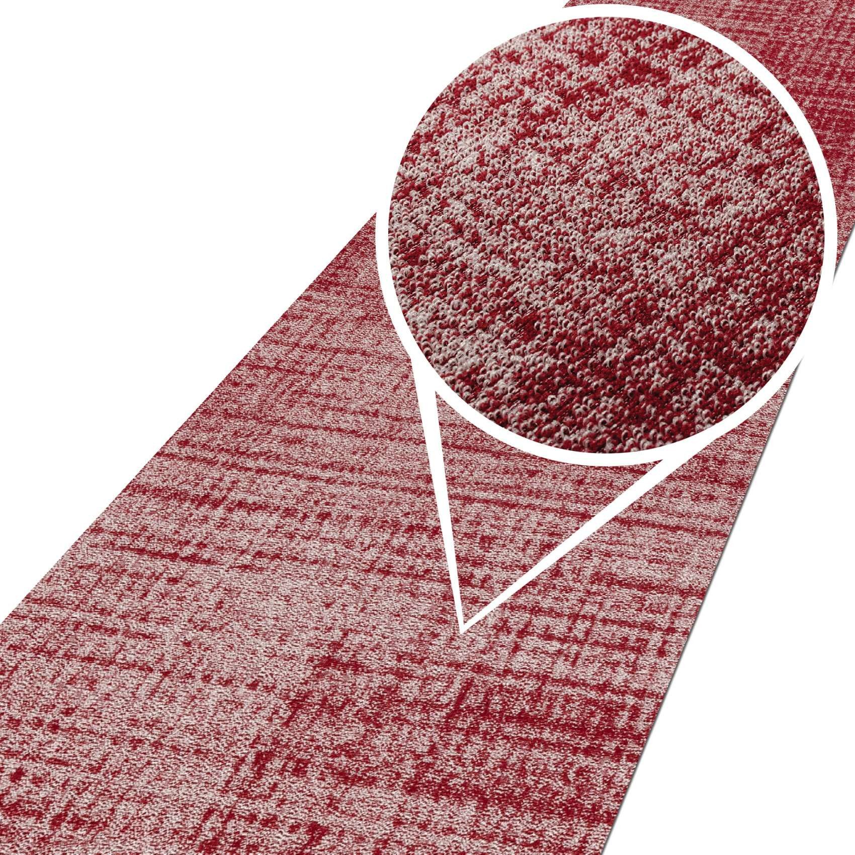 ANRO Küchenläufer ANTON Teppich Hochwertig auch als Flurläufer, Eckig, Höhe: 3 mm, Velour