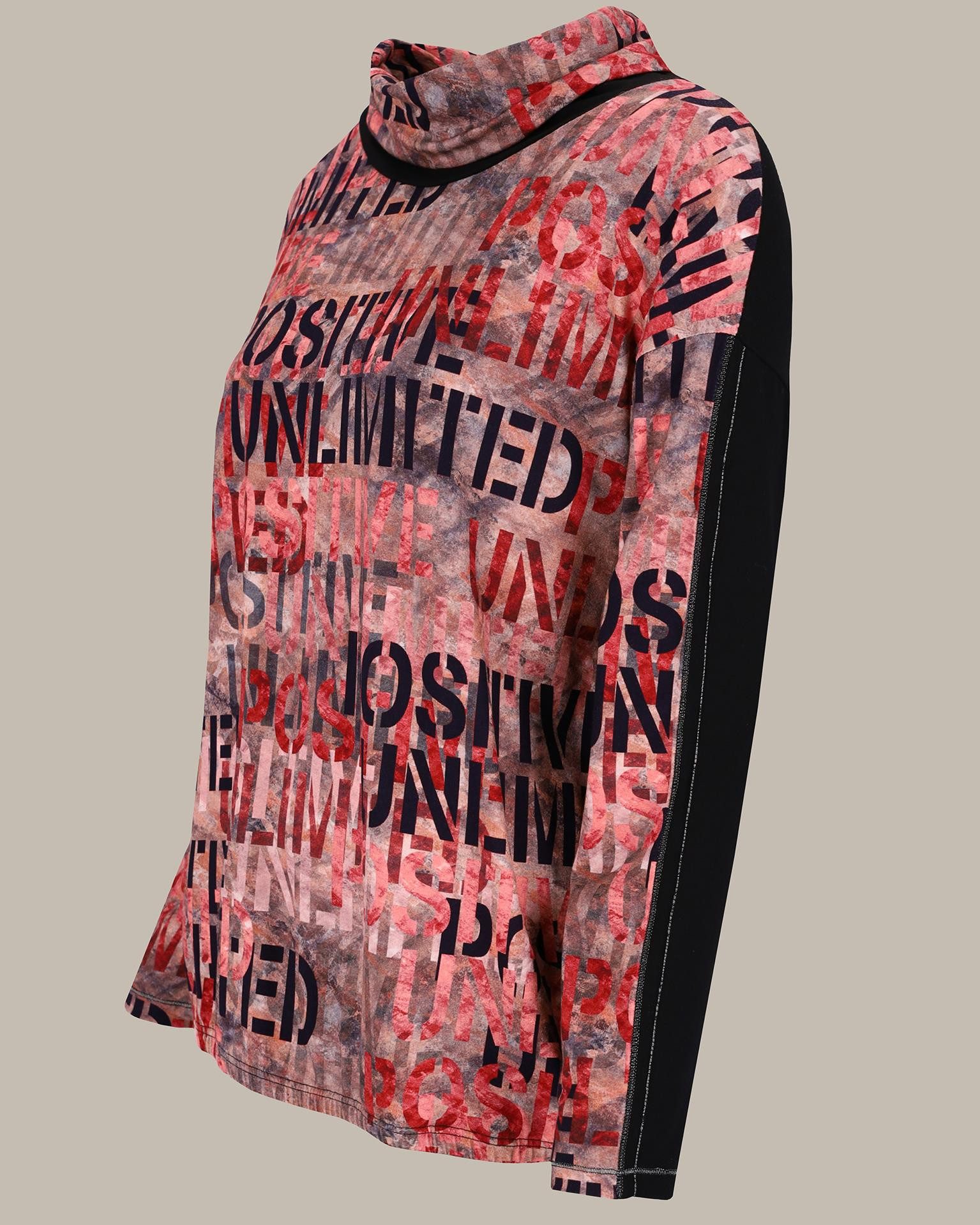 Hajo Blusenshirt Shirt Blousonform mit halsfernem Kragen günstig online kaufen