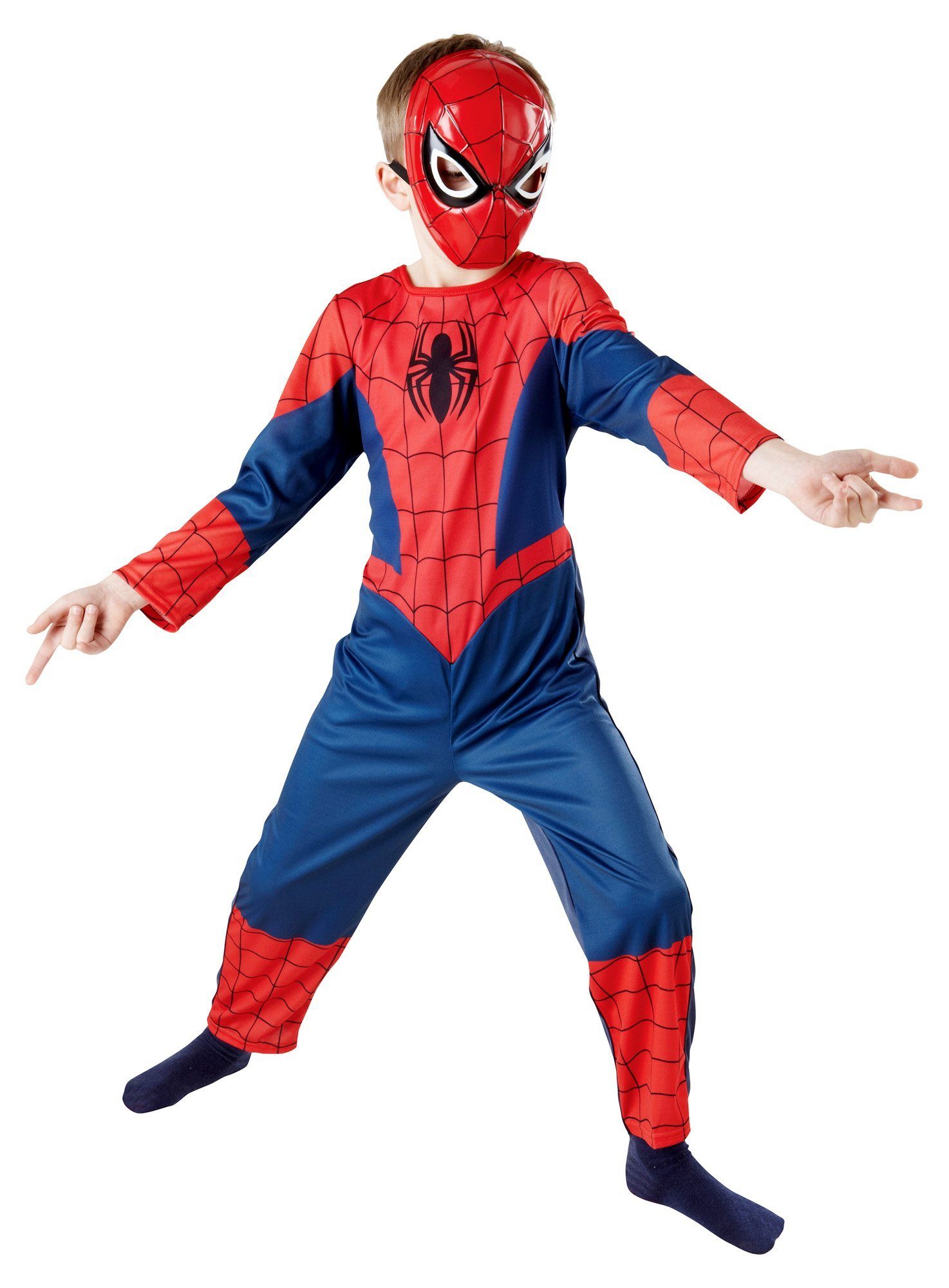 Metamorph Verkleidungsmaske Spiderman Kindermaske - für Karneval Fasching, Einfache Maske, um einfach mal Superheld zu sein!