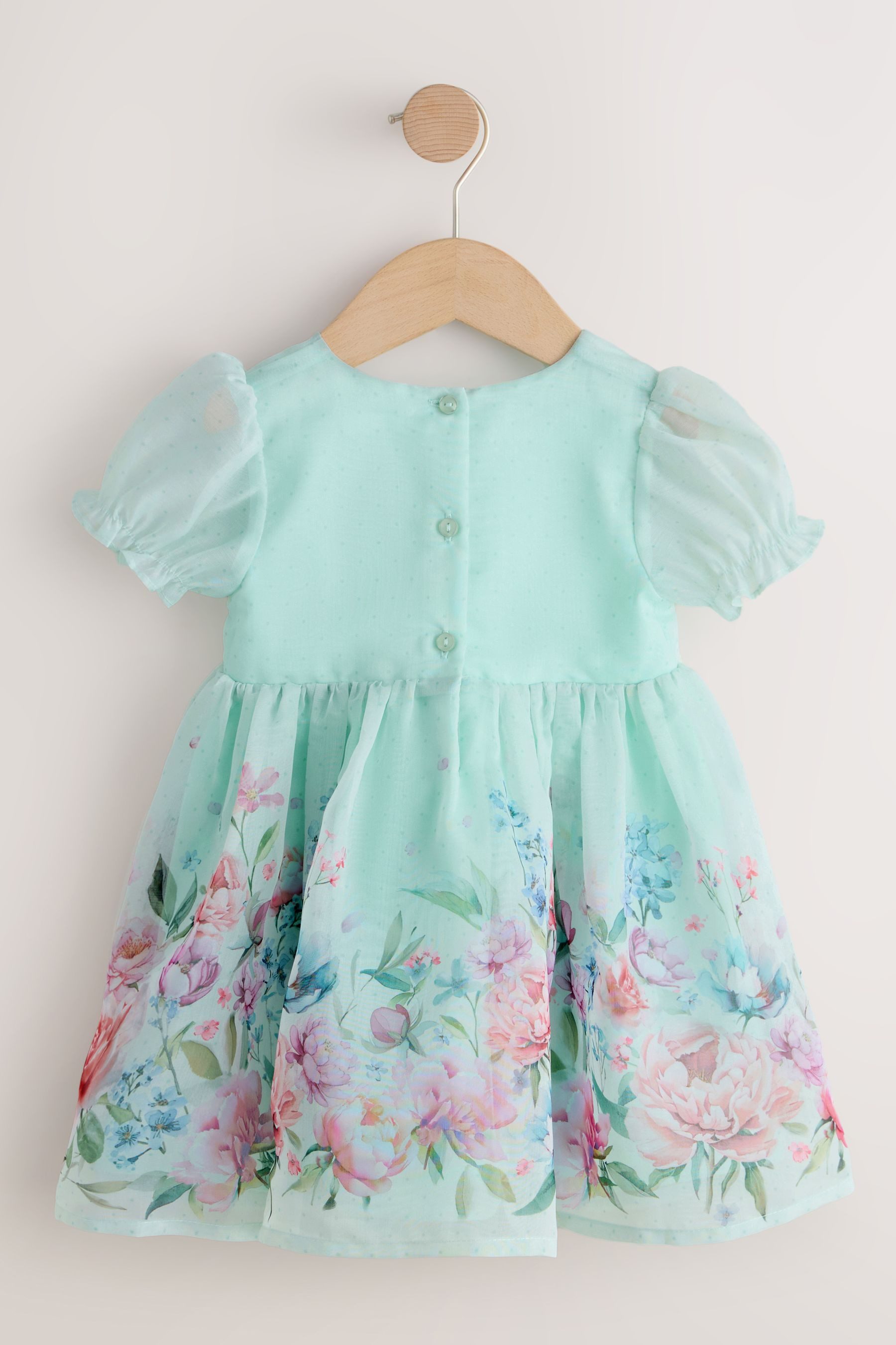 Next Partykleid Kleid mit Ansteckblume (1-tlg)