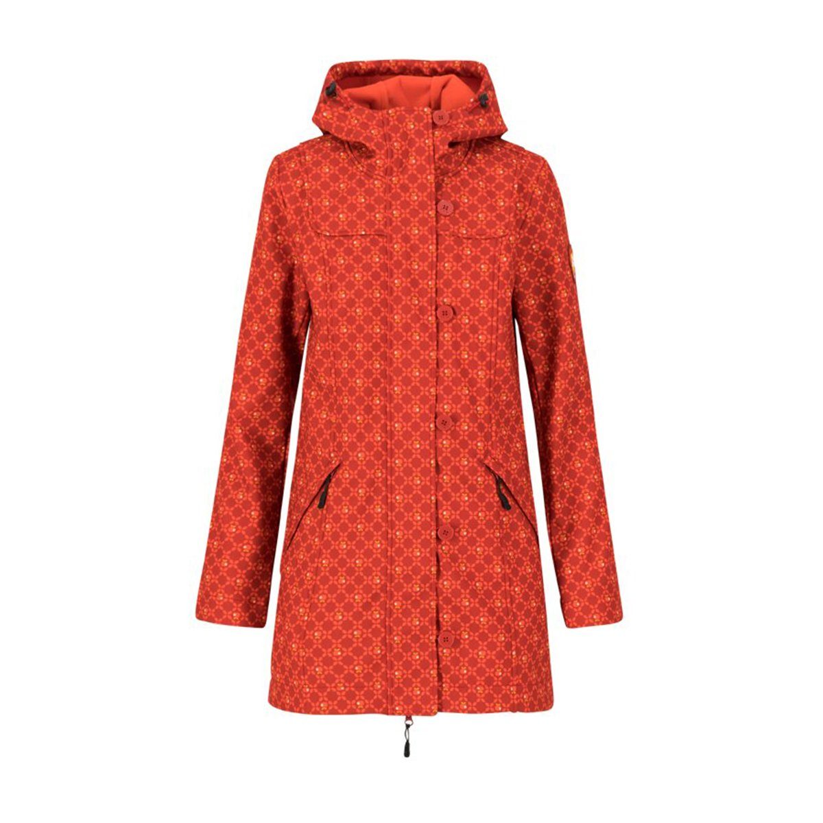 Softshellmantel wild weather long anorak