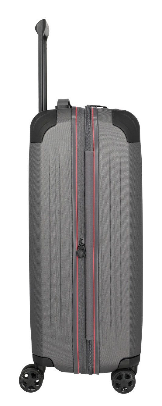 travelite Hartschalen-Trolley DYNAMIIC Reisekoffer Hartschale, 4 Rollen, ABS-Hartschale und Volumenerweiterung – Bild 4 von 5