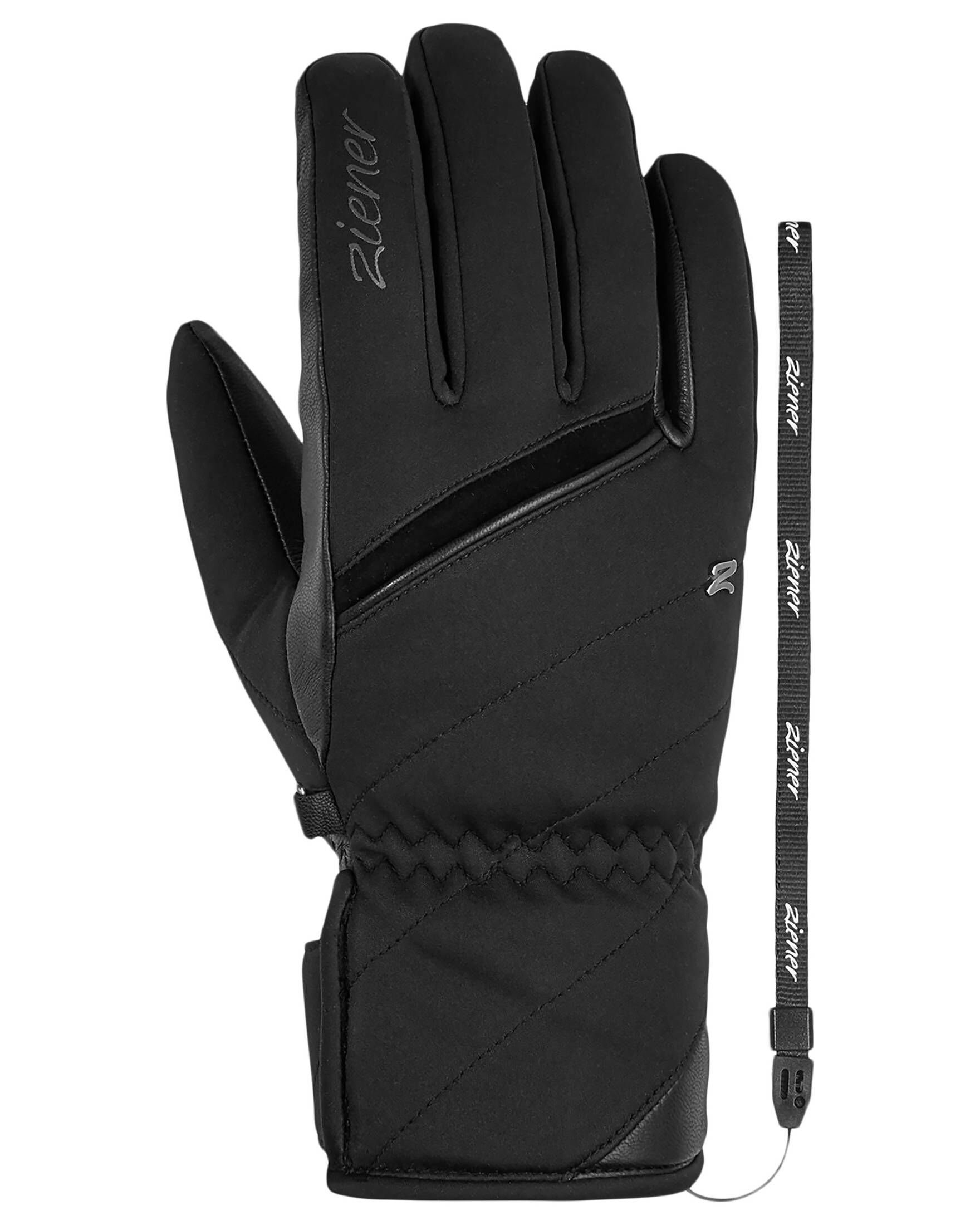 Ziener Skihandschuhe Damen Skihandschuhe KIYUNA GTX PR lady glove,  Wasserdichte, winddichte und atmungsaktive Gore-Tex Ausstattung, PFC-frei | Handschuhe