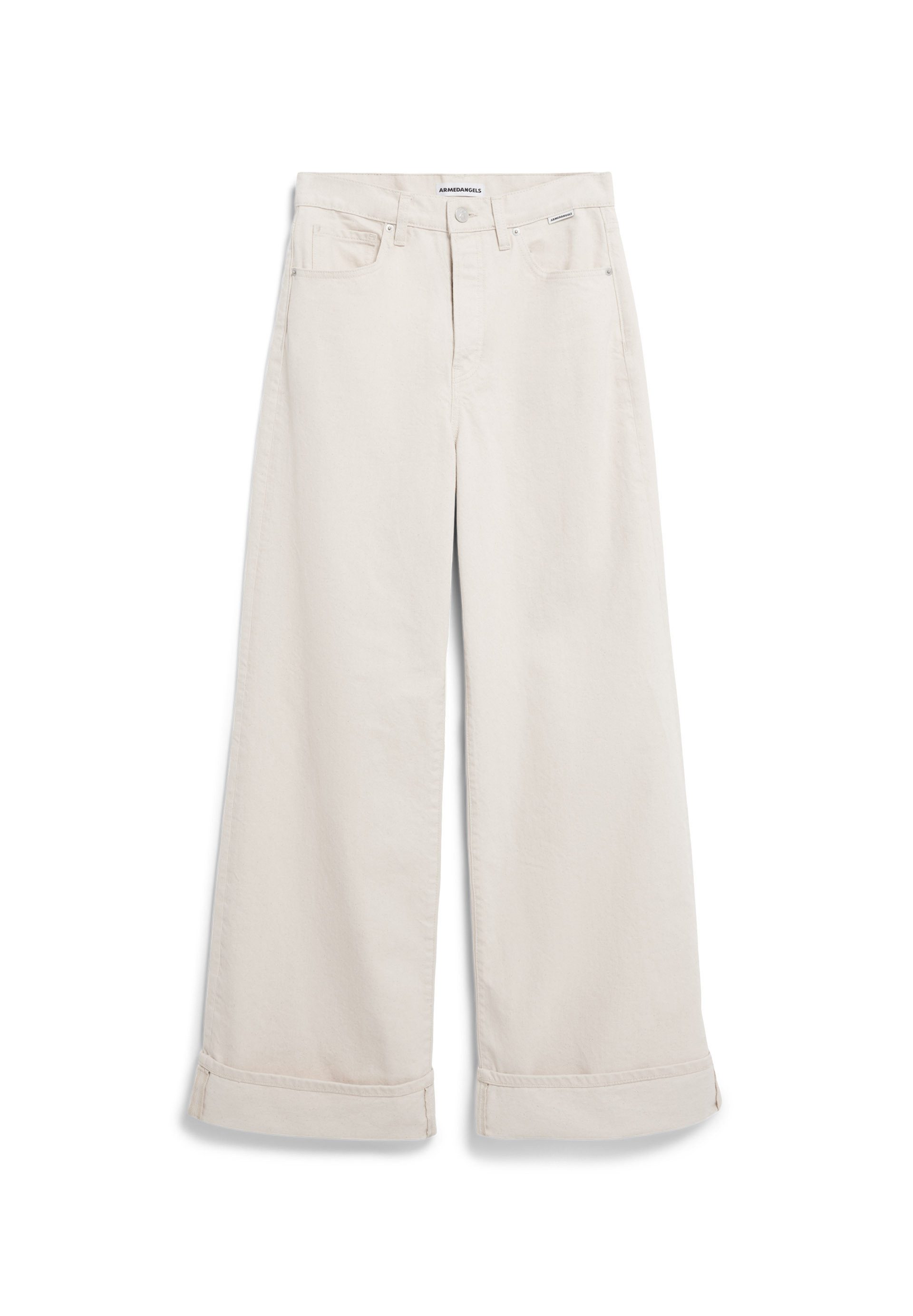 Boyfriend-Jeans BLINAA Super Wide Jeans recycelte Baumwolle