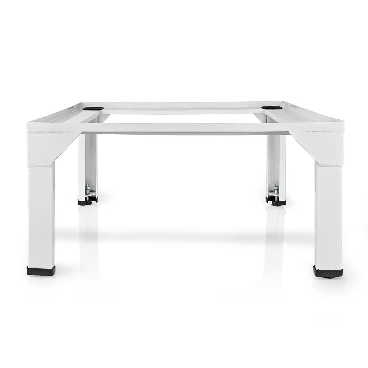WEISS Schuhregal Untergestell für Waschmaschine & Trockner, 150 kg, Weiß, Ja