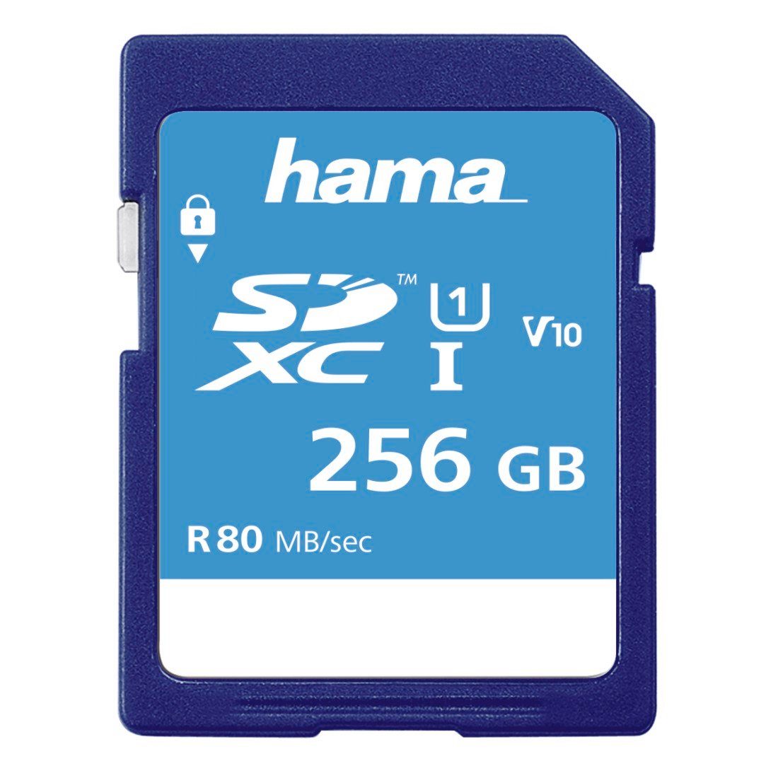 Image of Hama SDXC Speicherkarte 256 GB, Class 10 UHS-I 80MB/s »SD Memory Card«