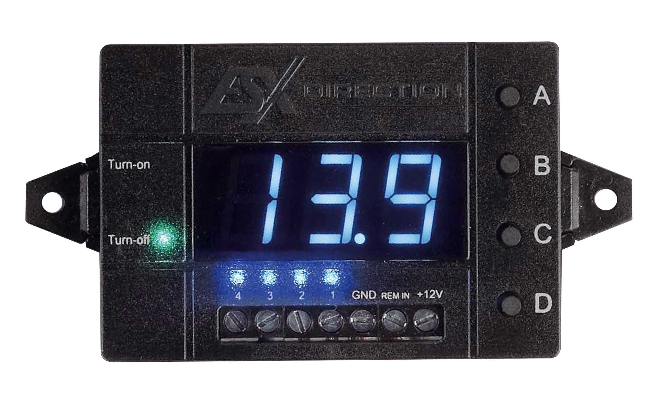 ESX DRDS-14 4-Kanal Remote Delay Switch aus der DIRECTION-SERIE Verstärker (Anzahl Kanäle: 4)