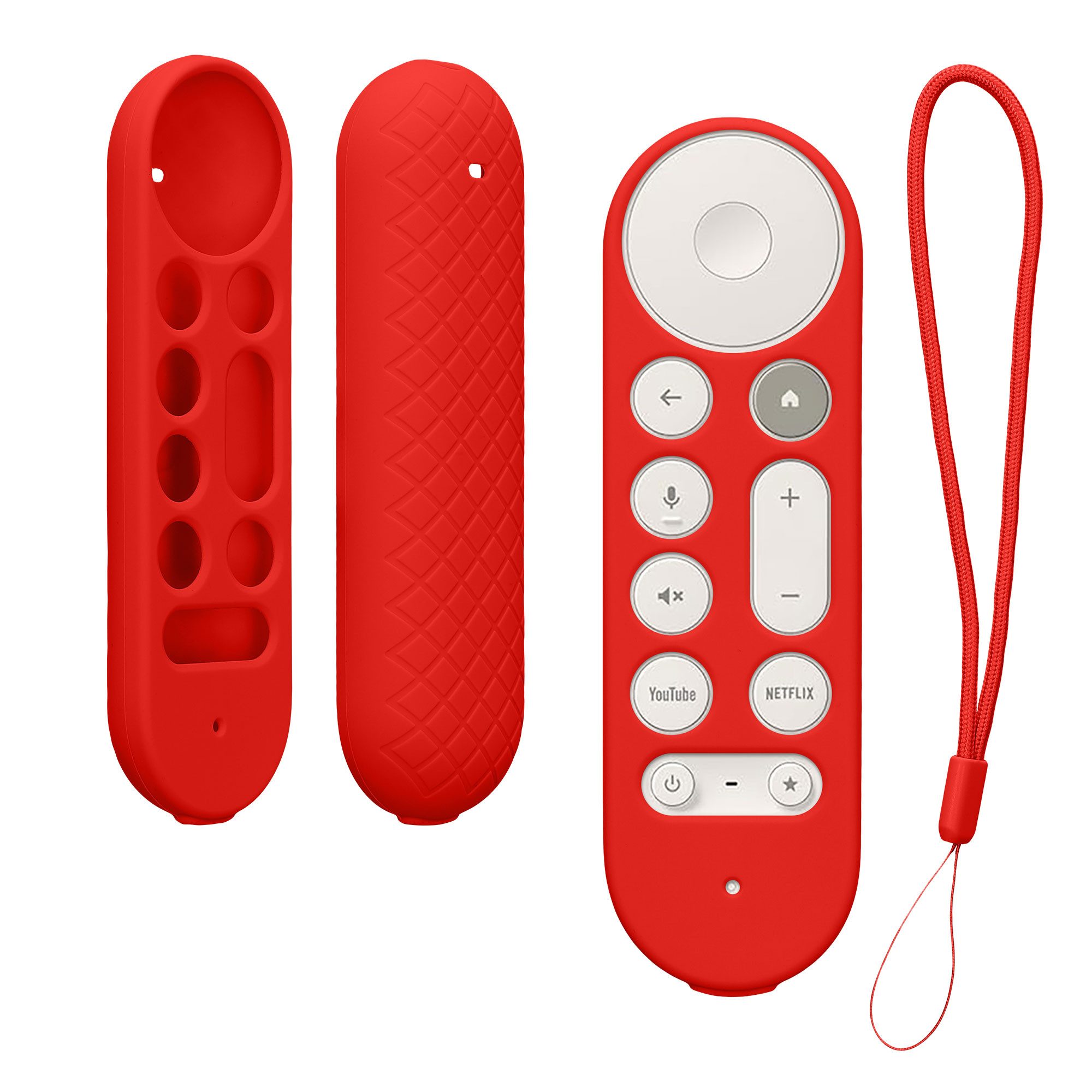 kwmobile Schutz-Set TV Streamer 4K Hülle, Fernbedienung Silikon Case