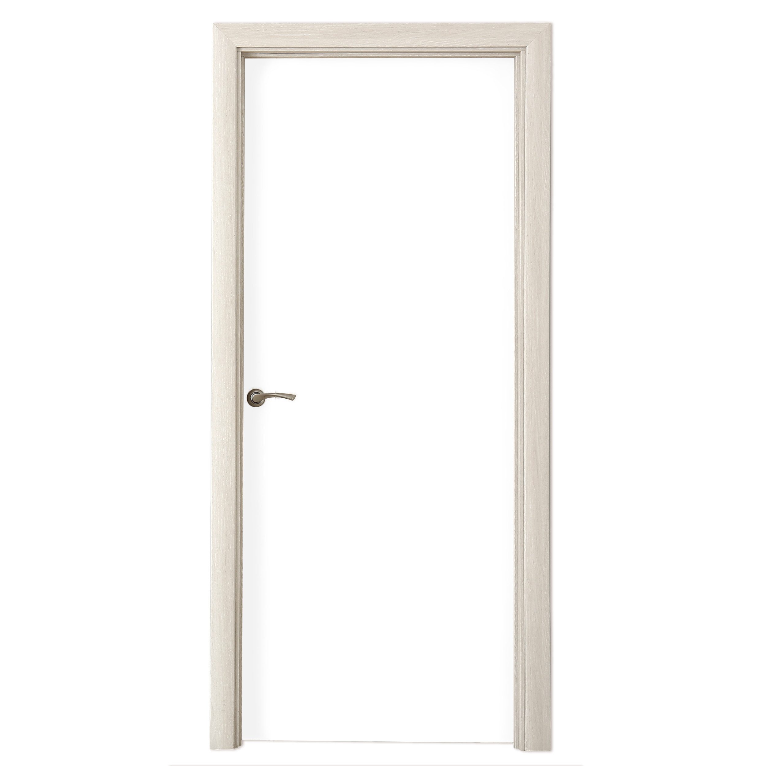 MuchoWow Türtapete Weiß - Farben - Neutral, Matt, bedruckt, (1 St), Selbstk günstig online kaufen