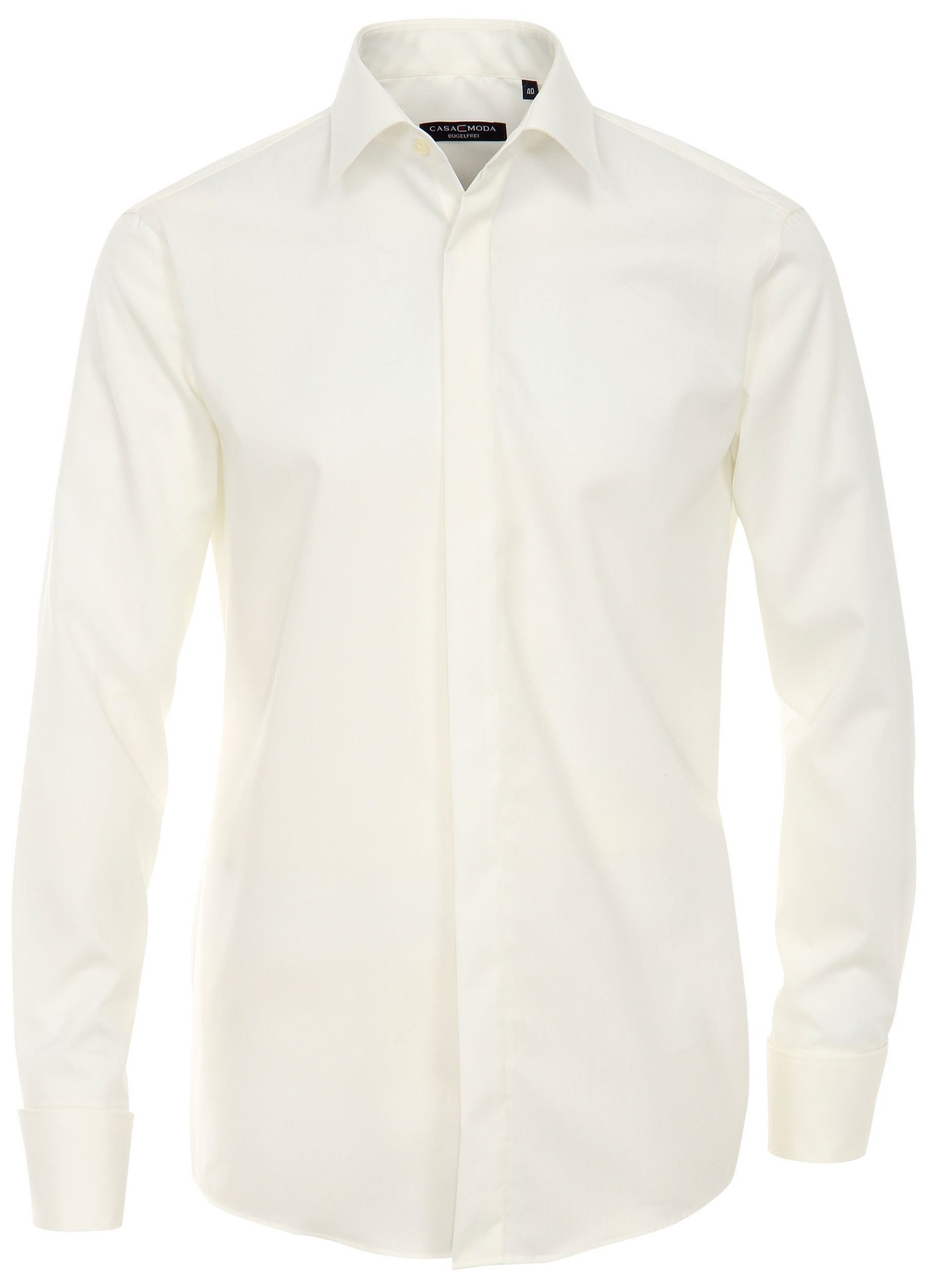 CASAMODA Langarmhemd Festliches Hochzeitshemd Herren Hemd (1-tlg) Langarm K günstig online kaufen