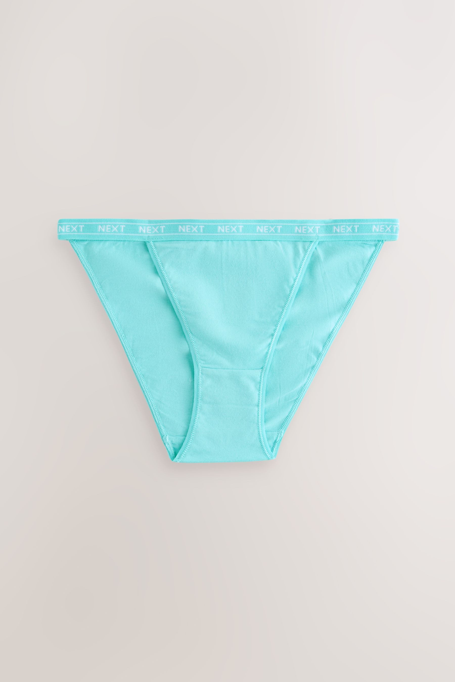 Next Tanga 4 Tangas mit Logo und hohem Baumwollanteil (4-St)