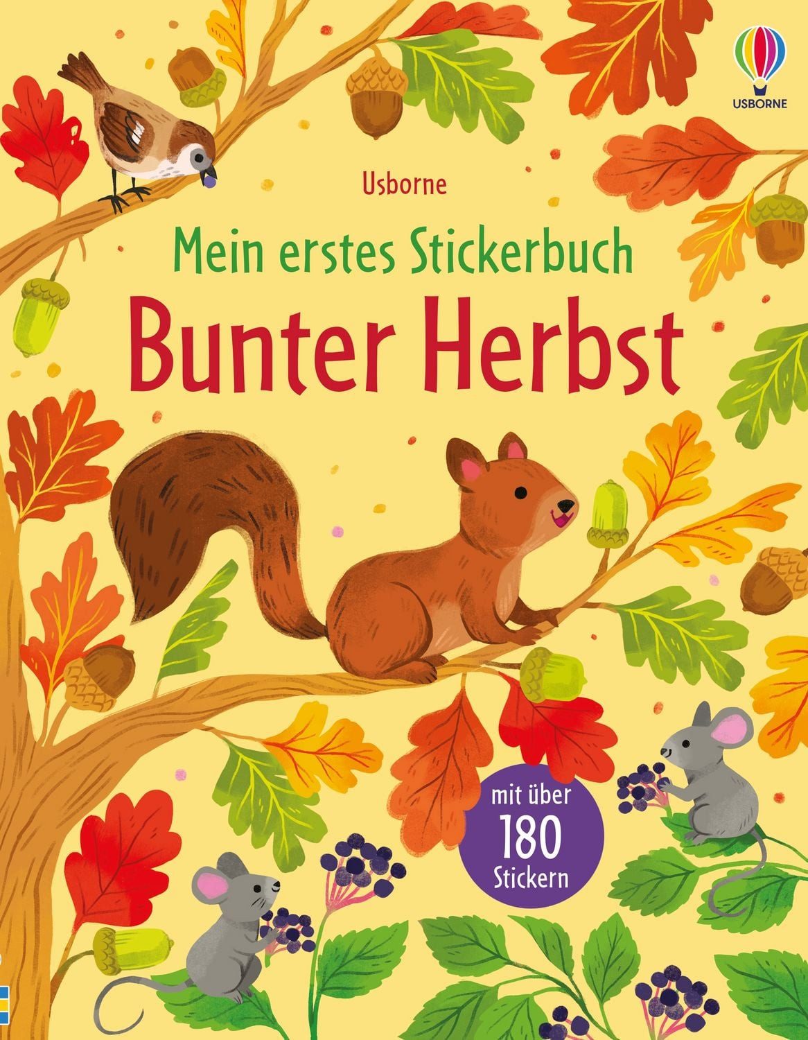 Mein erstes Stickerbuch: Bunter Herbst Stickerheft mit über 180 Sticke / Jessica Greenwell