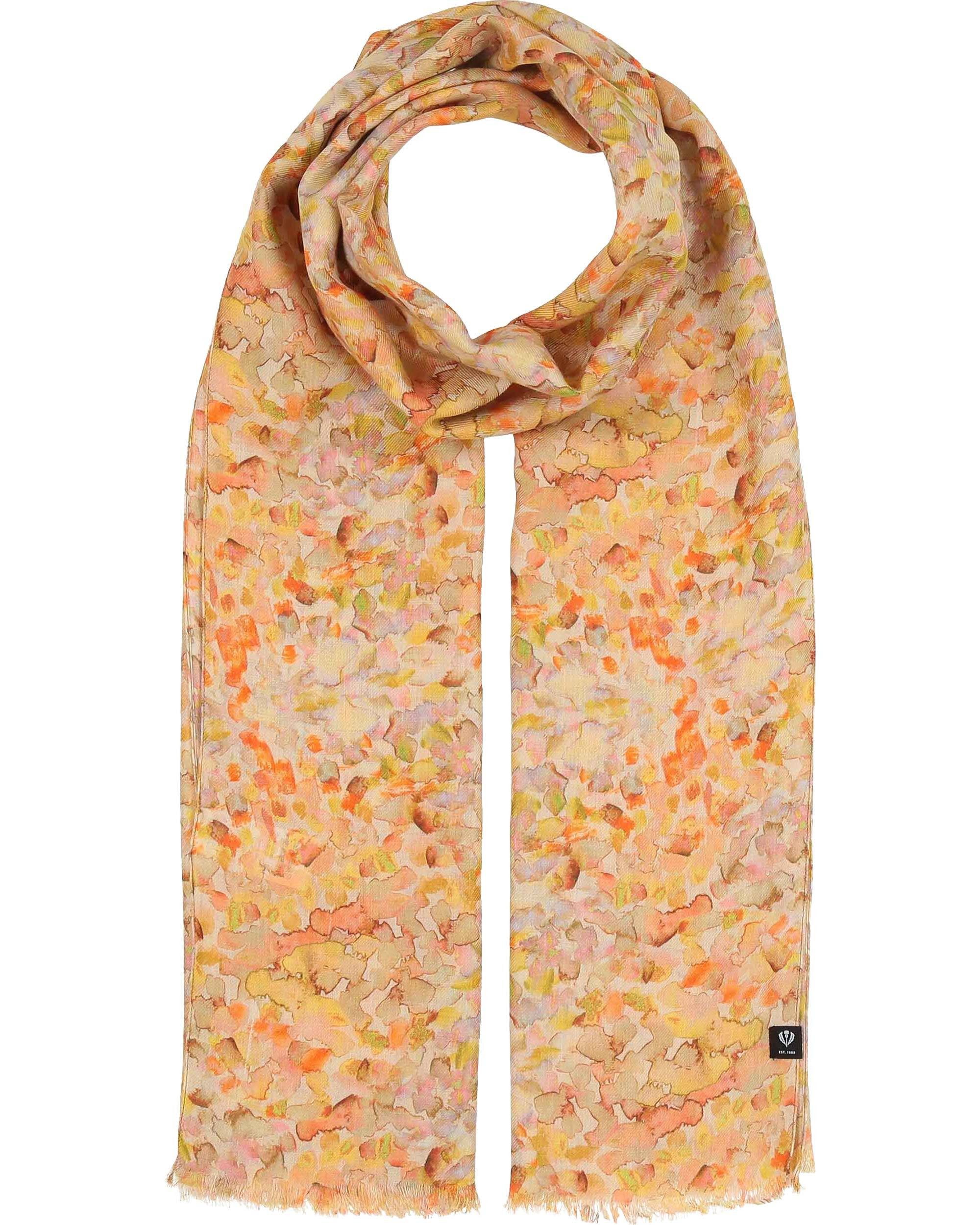 Fraas Modeschal Sustainability Edition - Schal mit Blüten im Aquarell-Design, (keine)