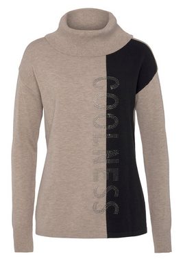 Boysen's Rollkragenpullover mit Strass-Applikation - NEUE KOLLEKTION