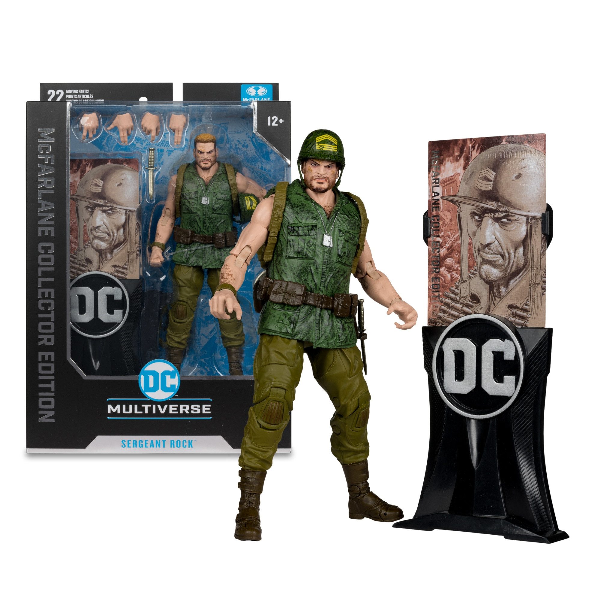 McFarlane Toys Actionfigur McFarlane Toys DC Collector Edition DC Classic Sergeant Rock 7 Inch Ac