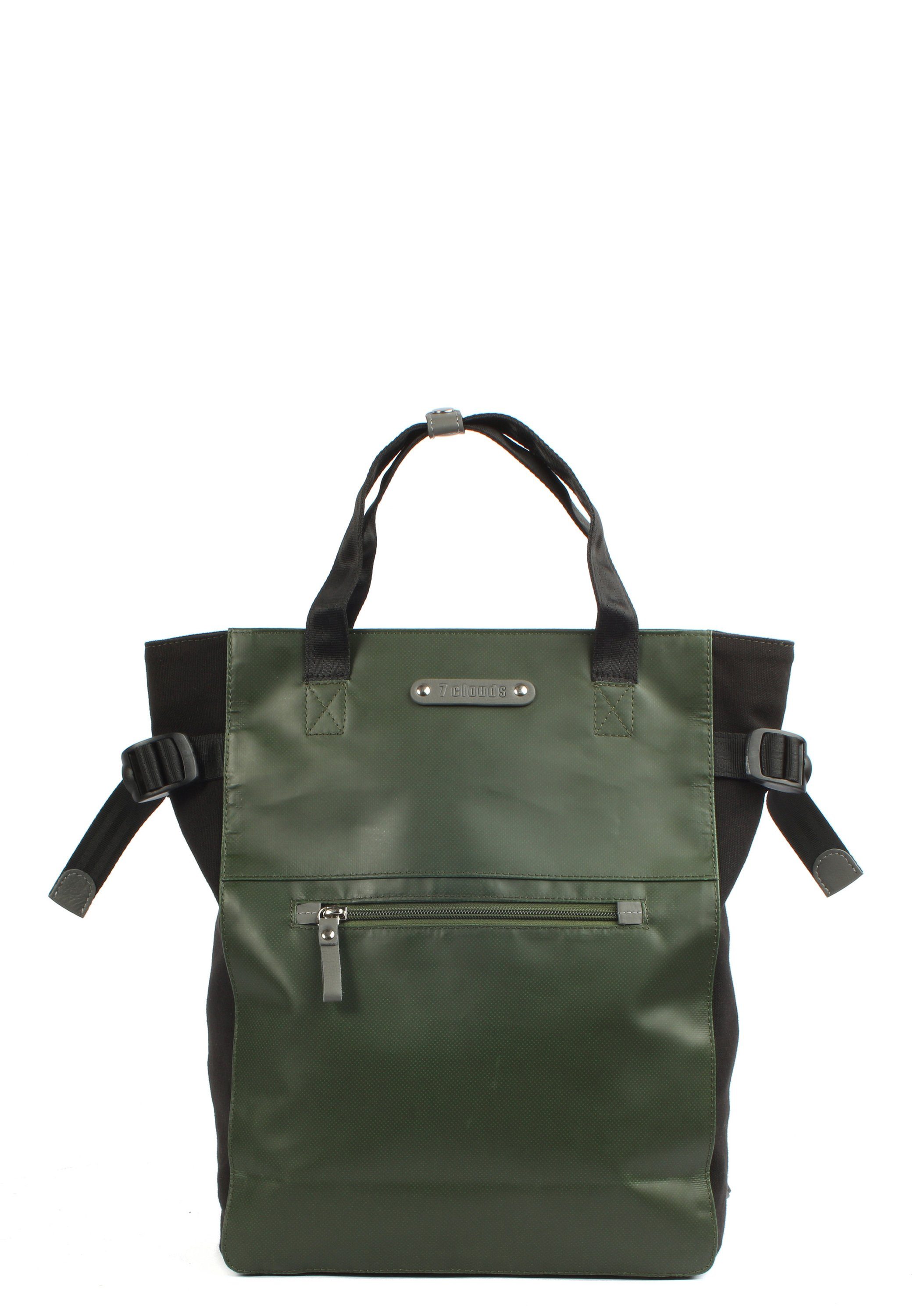 7clouds Cityrucksack Mendo 7.4, Artikel aus fairer Produktion junglegreen