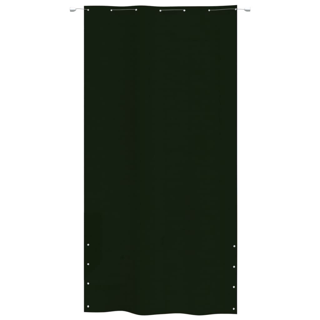 vidaXL Balkonsichtschutz Balkon-Sichtschutz Dunkelgrün 140x240 cm günstig online kaufen