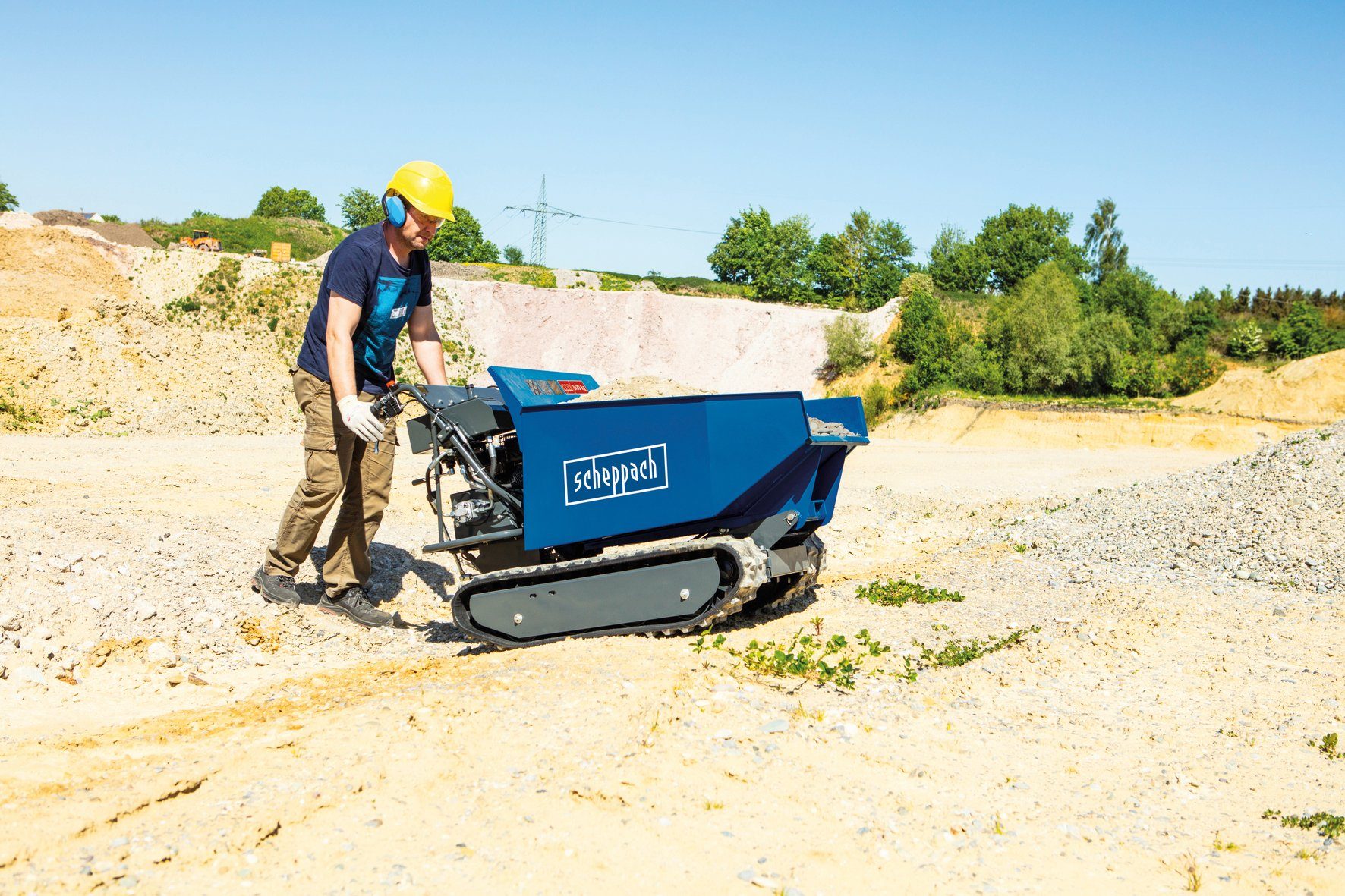 Scheppach Raupendumper 417 1-tlg. l, DP5000, Dumper