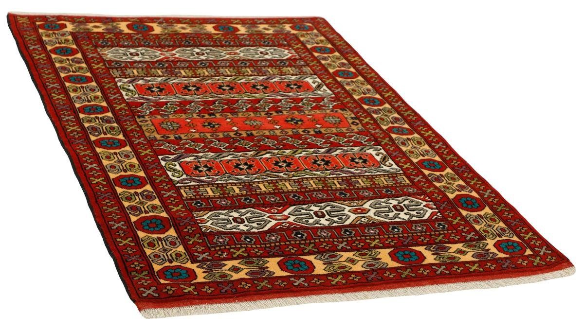 Orientteppich / 108x155 Nain Handgeknüpfter rechteckig, Perserteppich, mm Orientteppich 6 Höhe: Turkaman Trading,