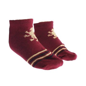 Harry Potter Kurzsocken Harry Potter Hogwarts kurze Sneaker Kinder Socken 2er Pack Gr. 27 bis 38