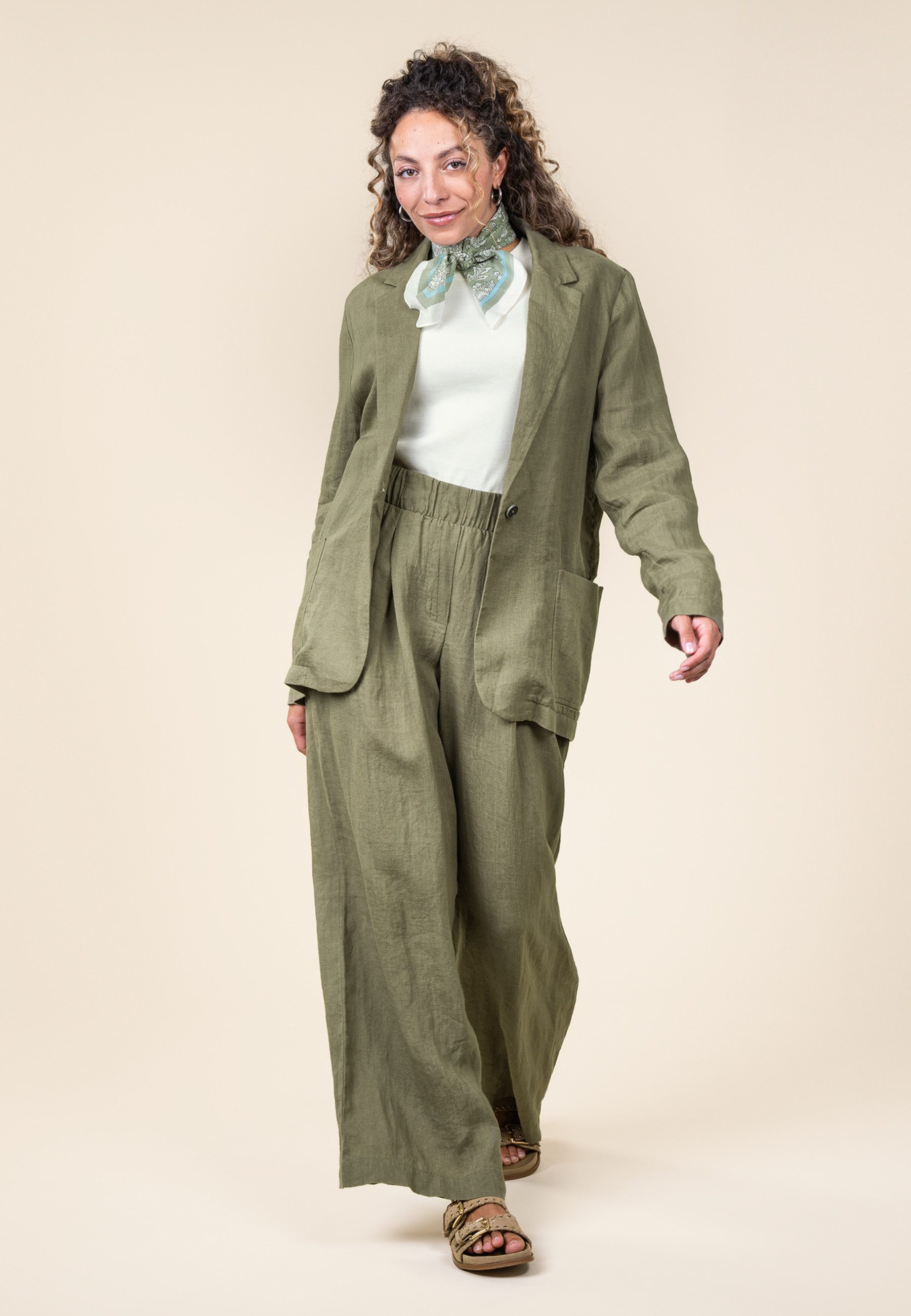 LIVING CRAFTS Strickjacke TOKESSA GOTS zertifiziert