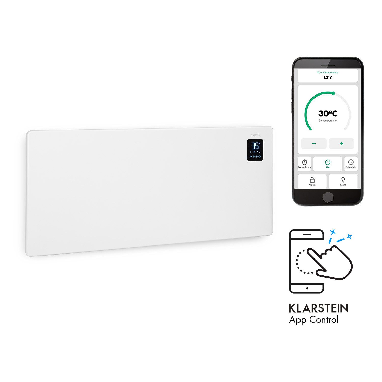 Klarstein Heizstrahler Bansin Smart 2500, 2500 günstig online kaufen