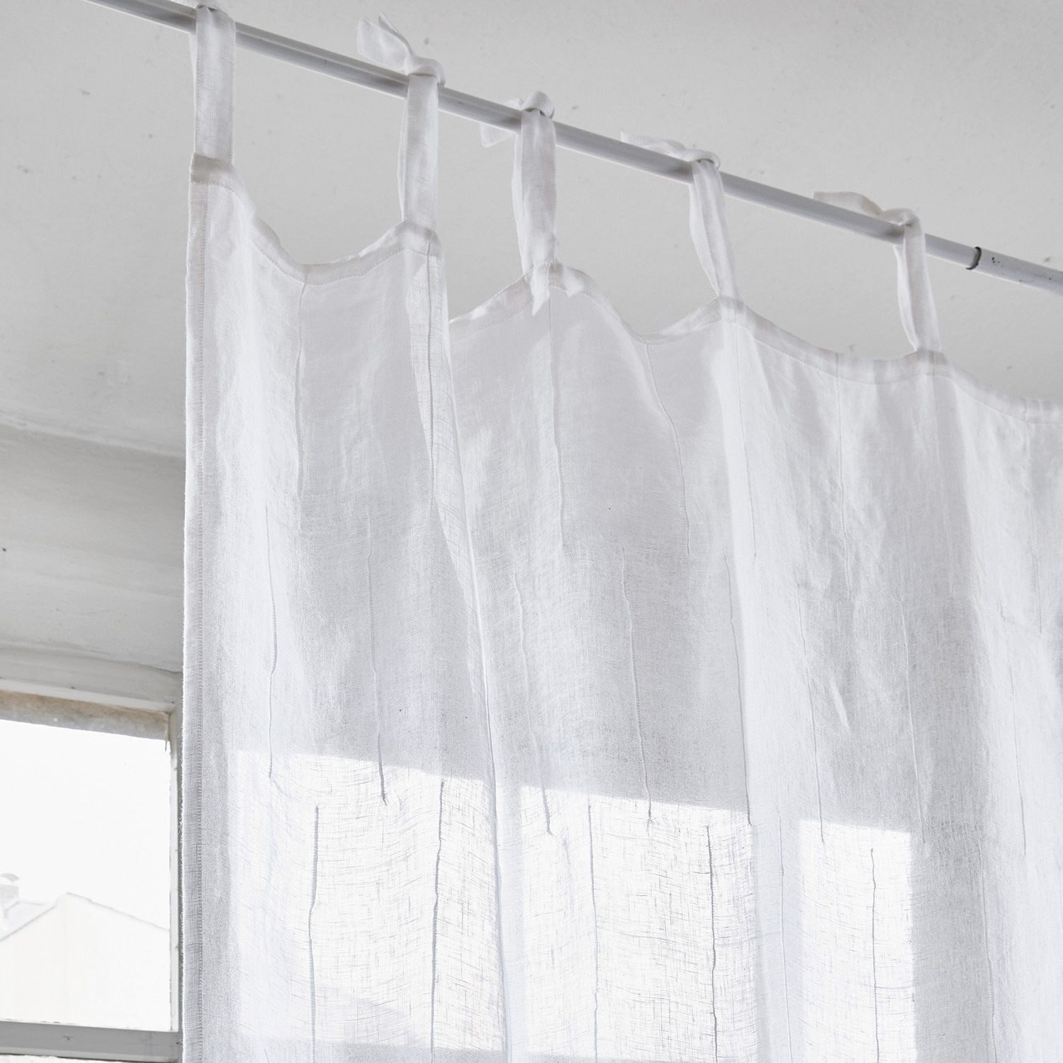 Mirabeau Vorhang Gardine Sommevoire weiß, none – Bild 5 von 5