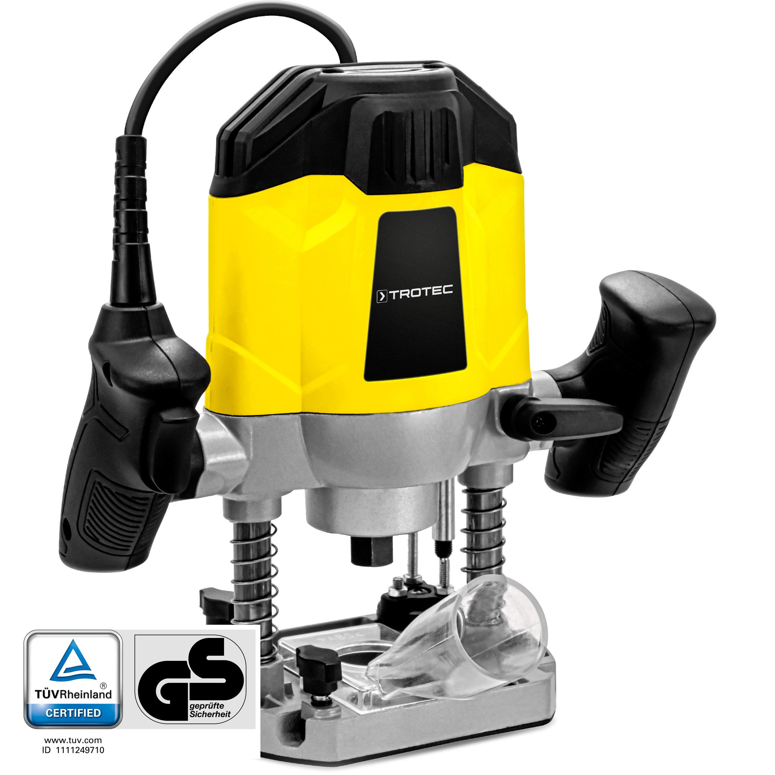 TROTEC Oberfräse PRTS 10-1200, 1.200 W Leistung 55mm Frästiefe günstig online kaufen