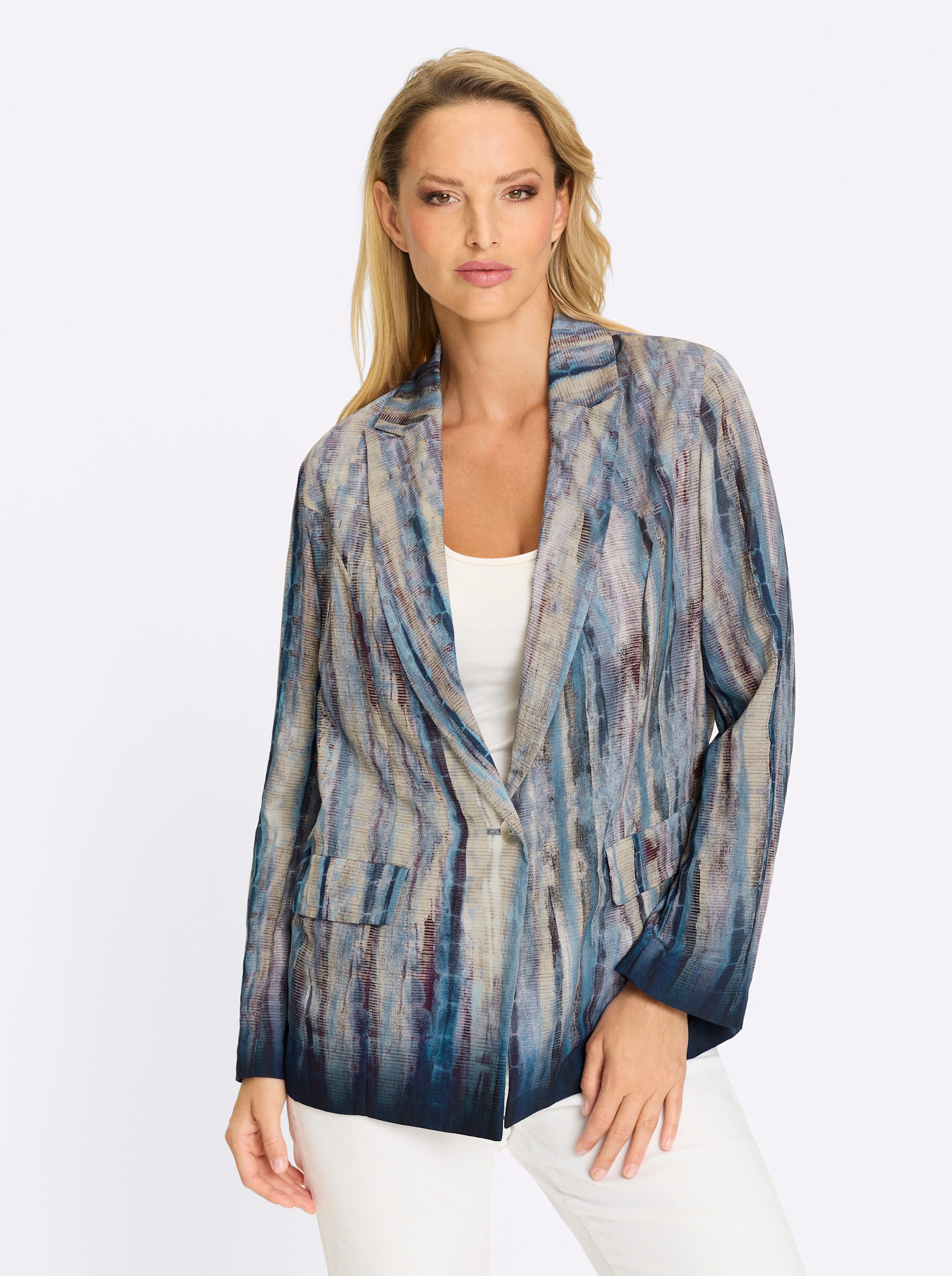 heine Blusenblazer Blusenblazer Langarm
