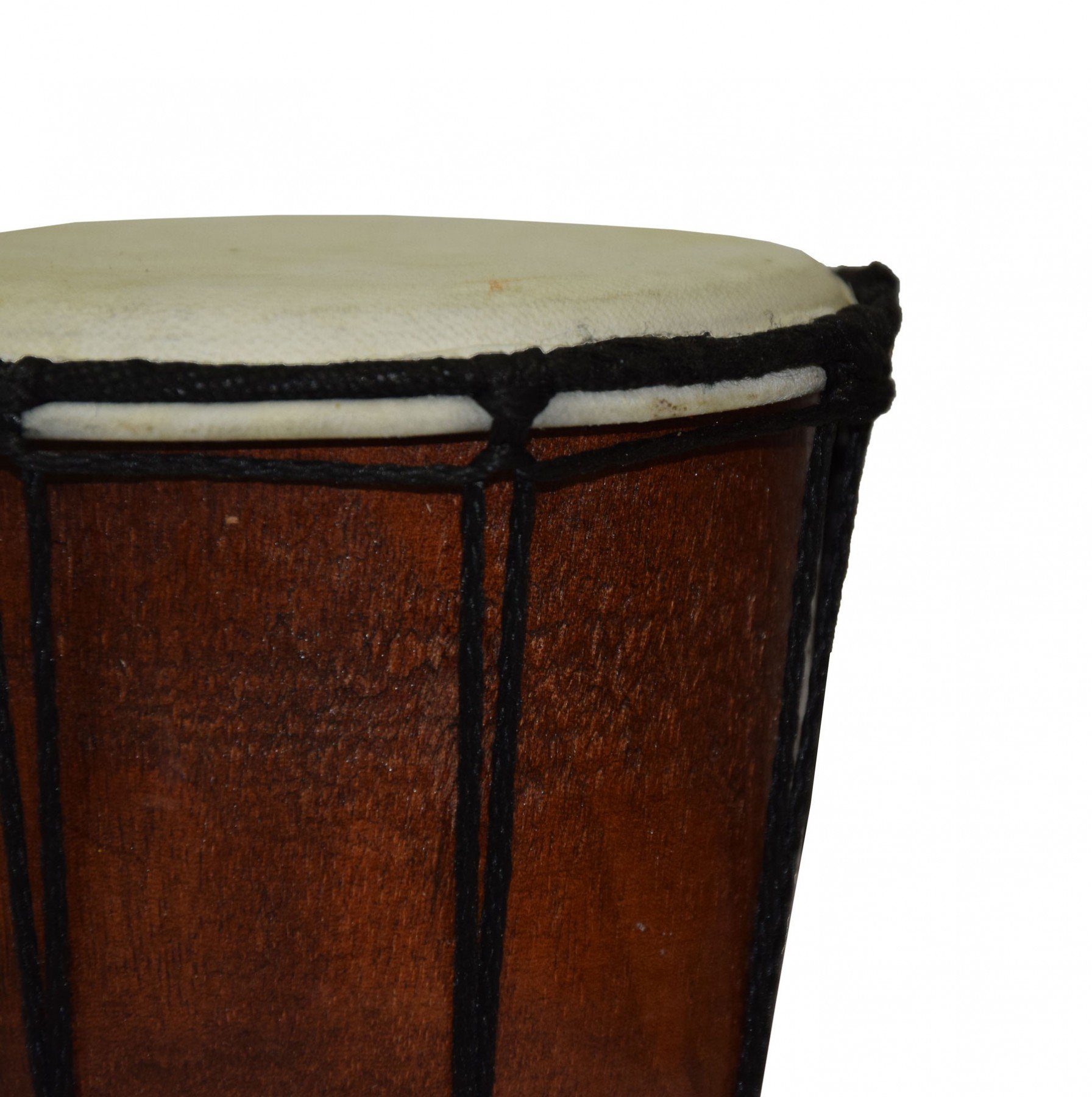 SIMANDRA Trommel Djembe bemalt, Dot Painting Handarbeit