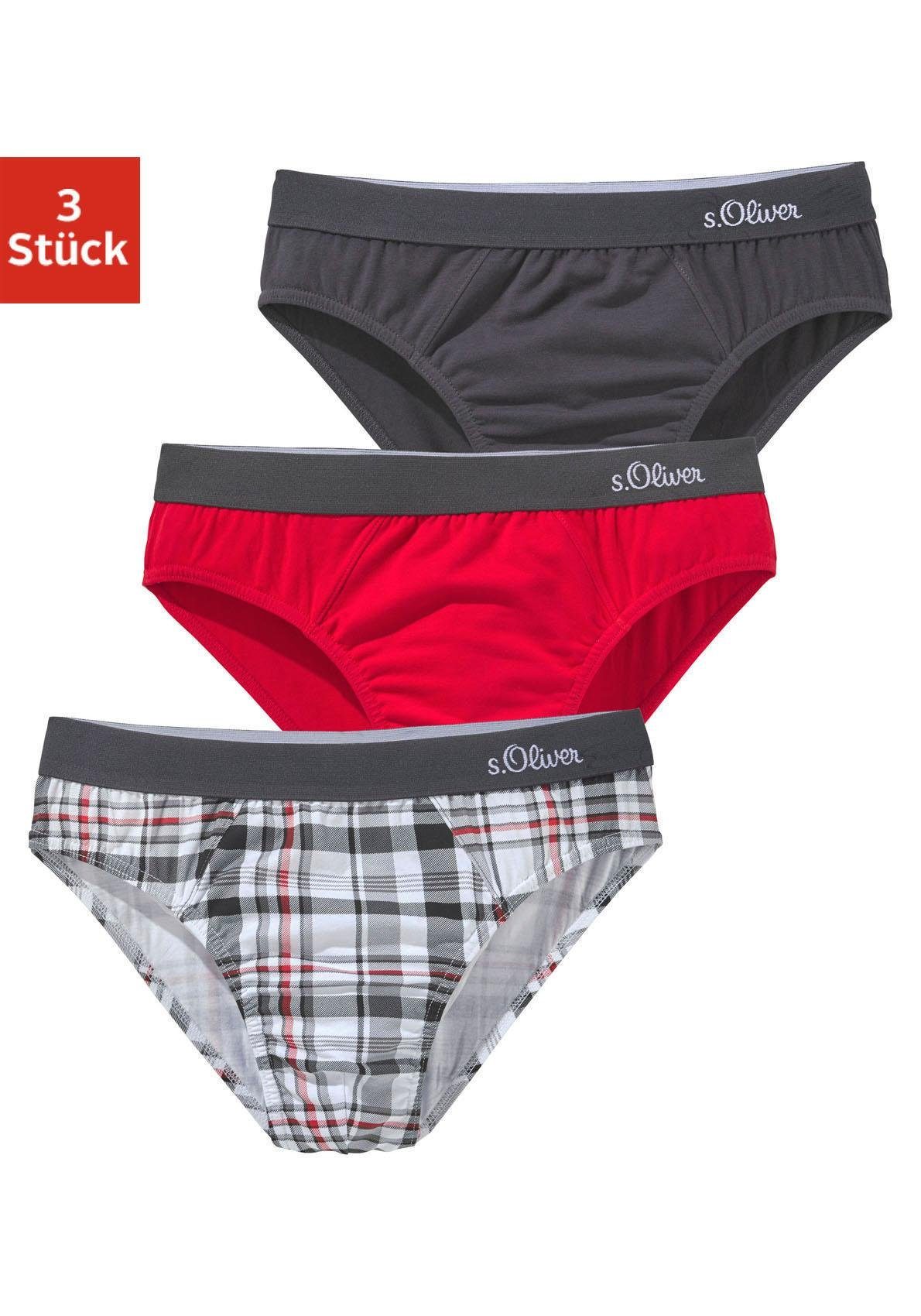 s.Oliver RED LABEL Bodywear Slips (3 Stück) kaufen OTTO