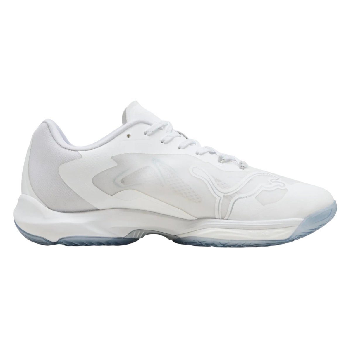 PUMA Hallen-Indoorschuhe Vantage Nitro (Dämpfung) weiss Herren Badmintonschuh