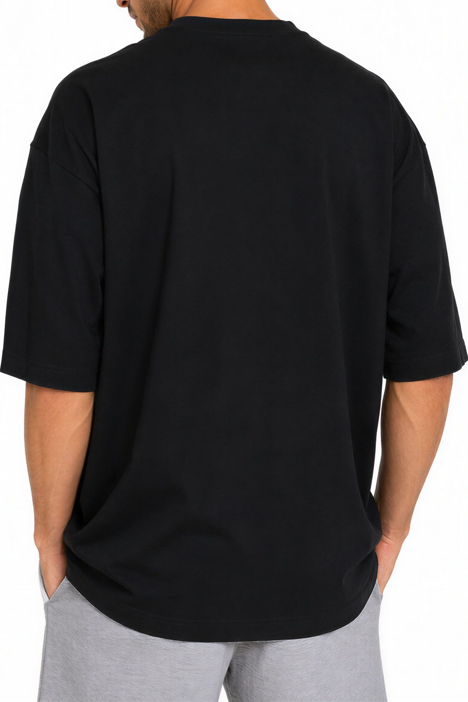 Reichstadt Oversize-Shirt Herren Oversized Kurzarmshirt 25RS070 in kräftigen Farben