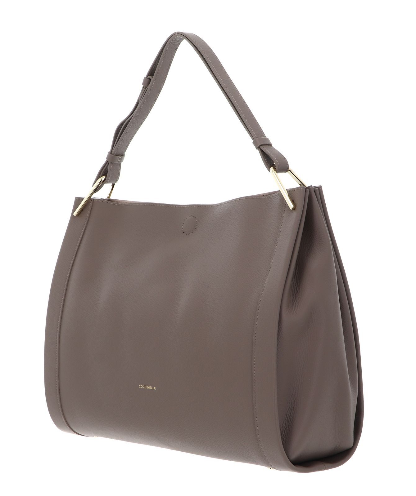 COCCINELLE Schultertasche Shoulderbag Double Grainy Leather, aus echtem Rindsleder