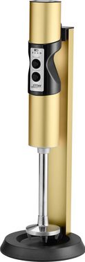 ritter Akku-Stabmixer stilo 7 Plus Trendfarbe Gold, 120 W, mit 4 Aufsätzen aus Edelstahl sowie 2 Mixbechern