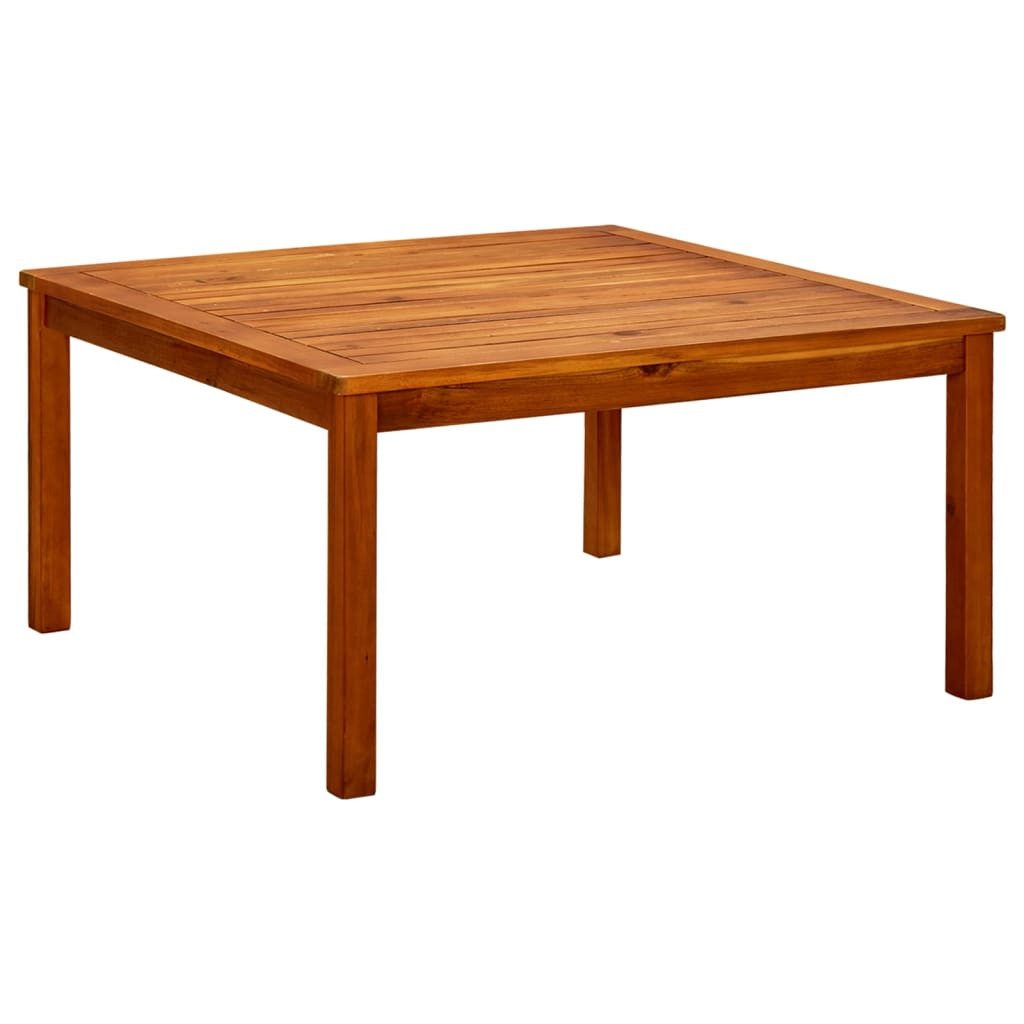 Gartentisch 85 x 85 x 45 cm Garten-Couchtisch 85x85x45 cm Massivholz Akazie Holz K