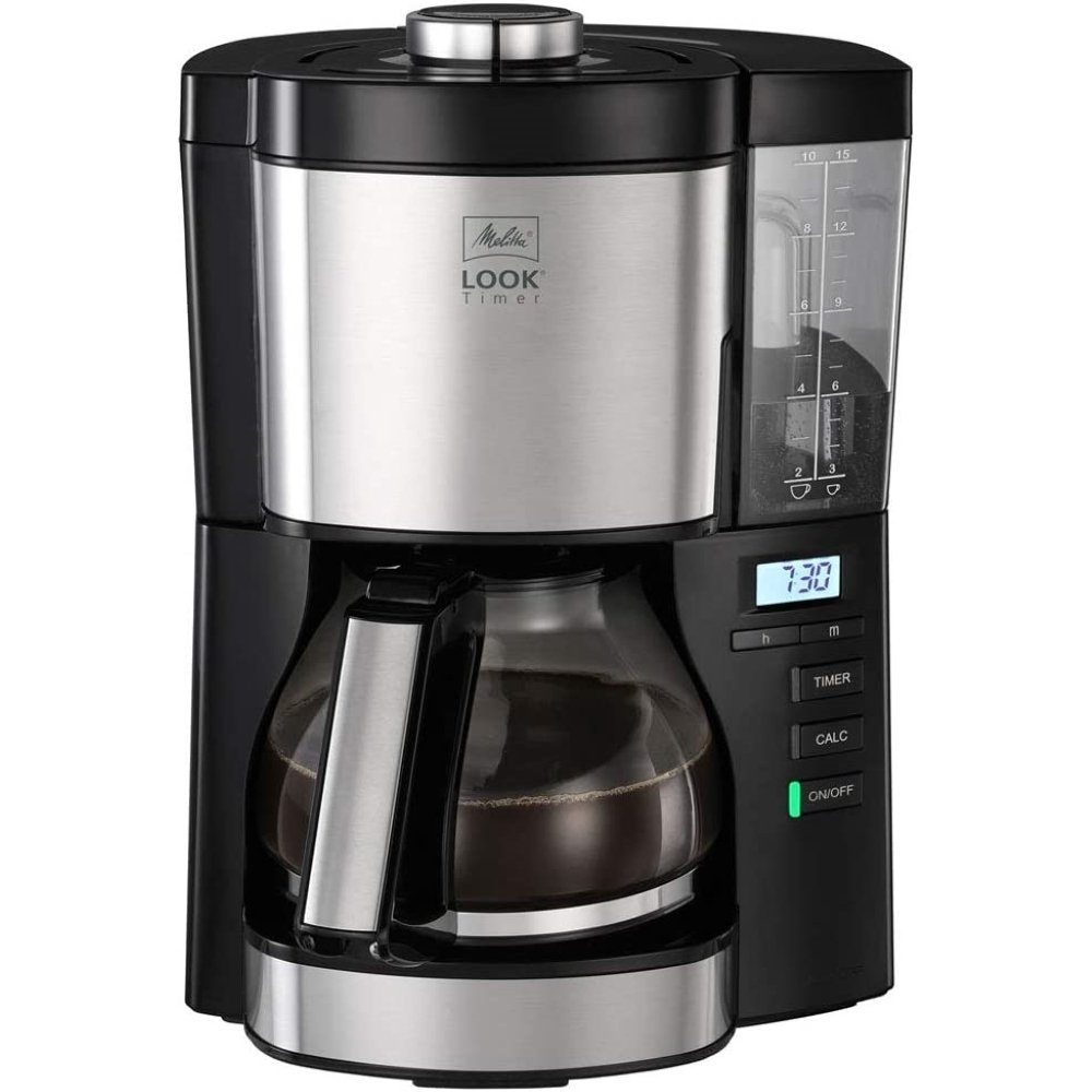 Melitta Filterkaffeemaschine Look V Timer – Filterkaffeemaschine – schwarz