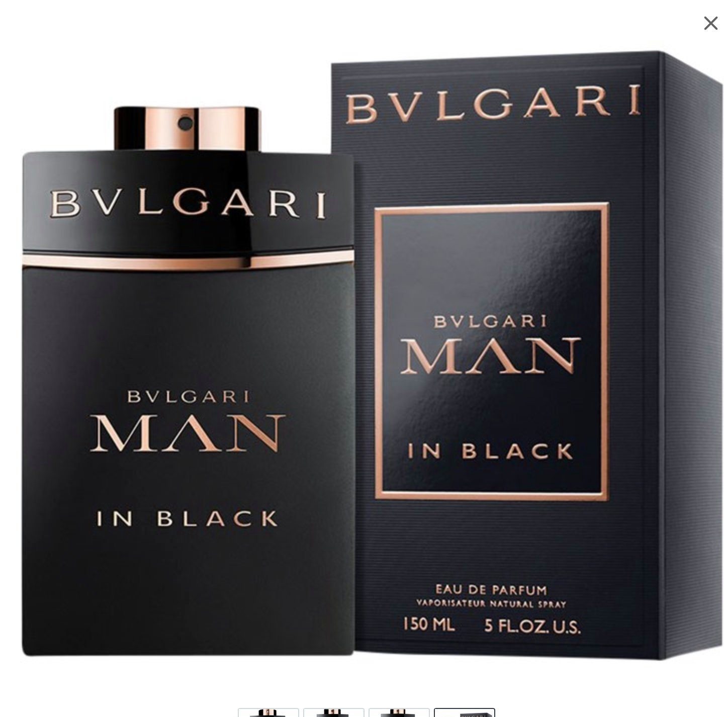 de Bvlgari Man Parfum Toilette BVLGARI Black Eau EDT de Cologne Eau