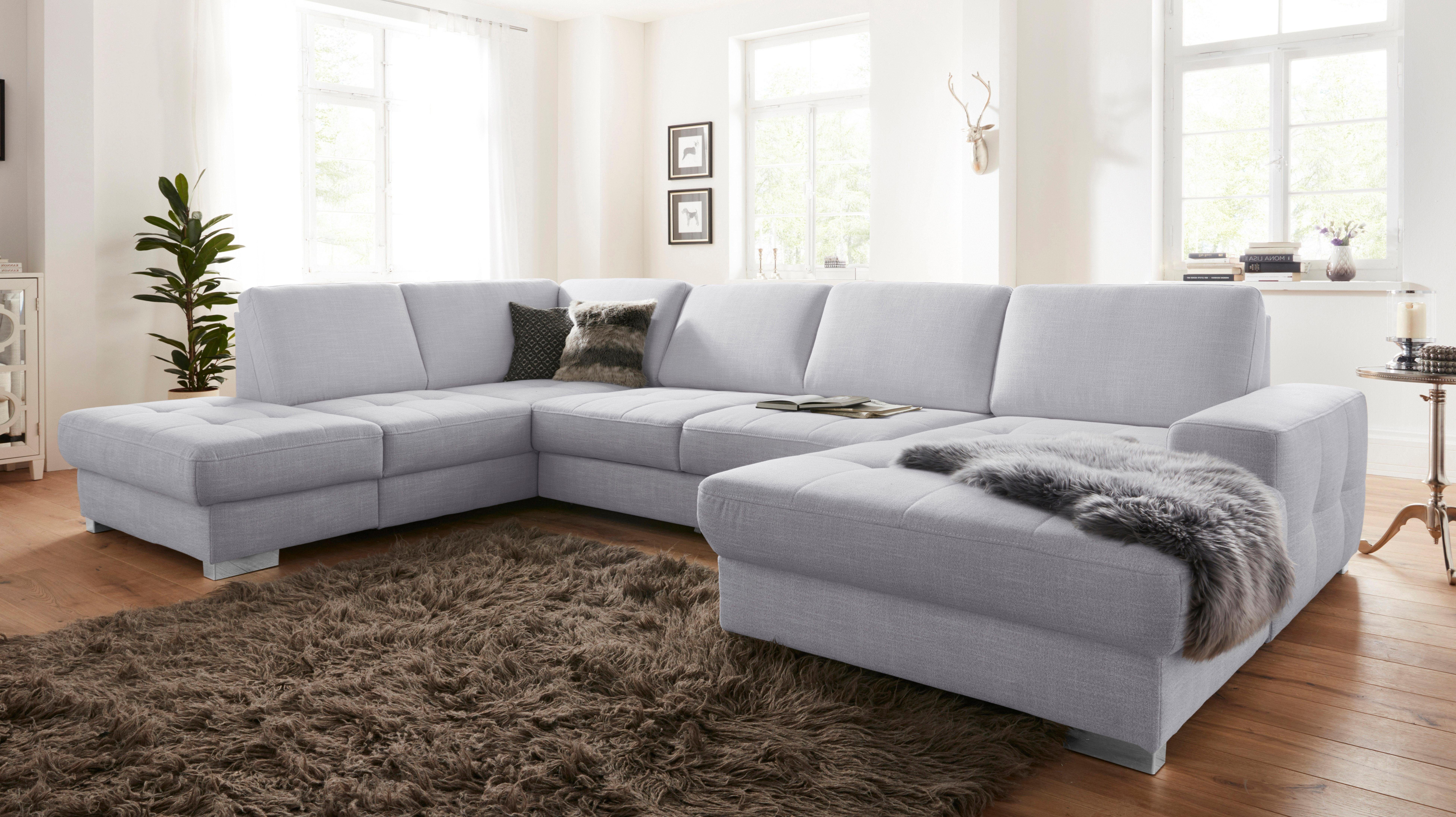 sit&more Wohnlandschaft "Santorini U-Form" mit Federkern und Sitztiefenvers günstig online kaufen