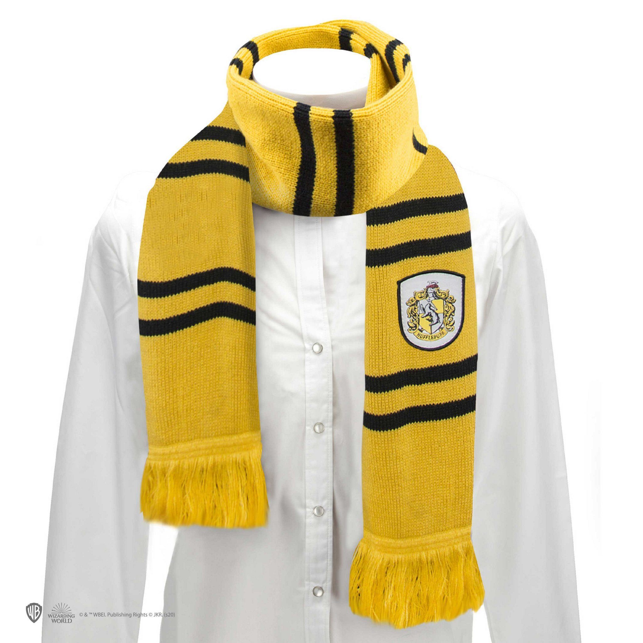 Cinereplicas Zauberer-Kostüm Hufflepuff Schal, Mit Hufflepuff durch die kalte Jahreszeit