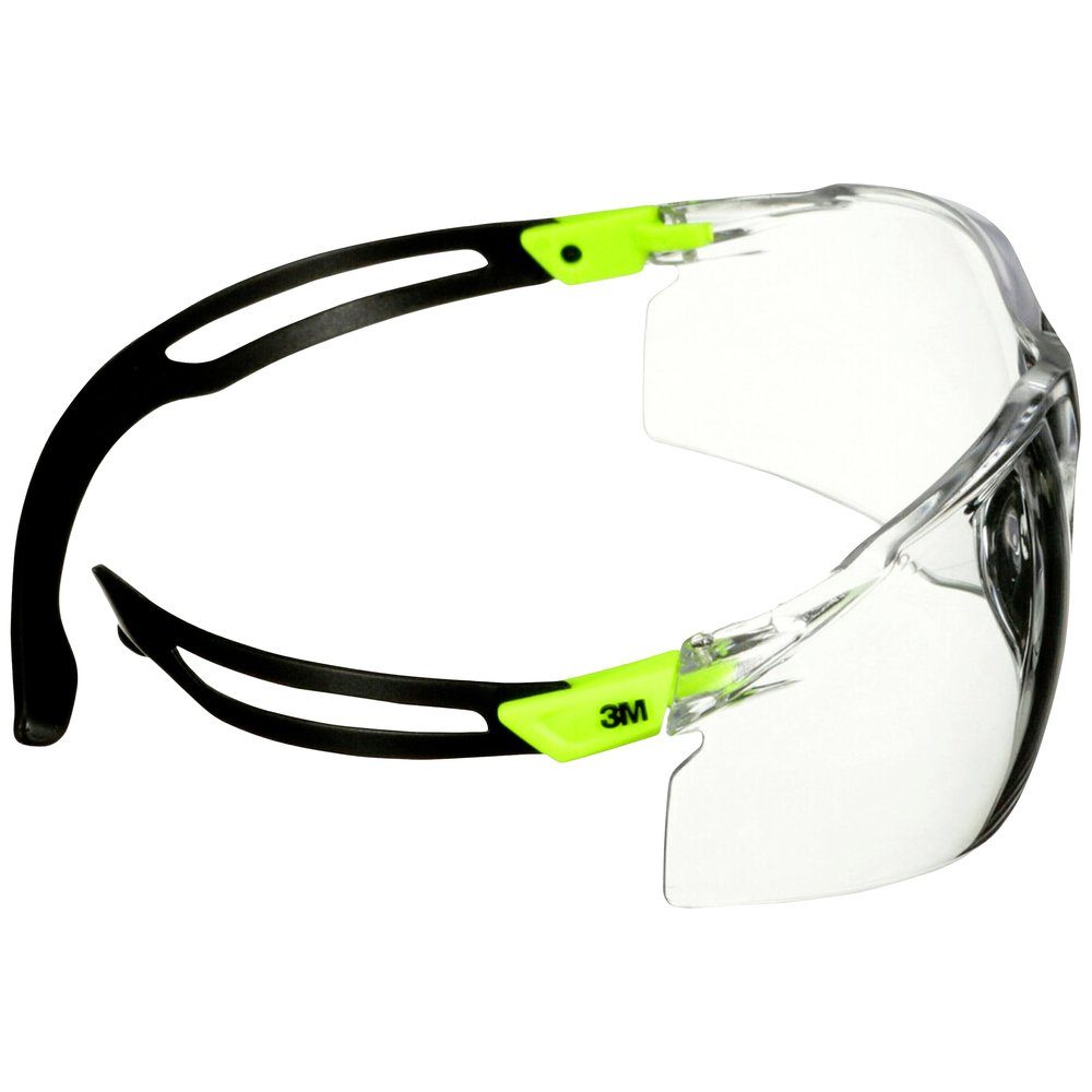 mit Schutzbrille Arbeitsschutzbrille Grün SF501SGAF-GRN Antibeschlag-Schutz 3M 3M SecureFit