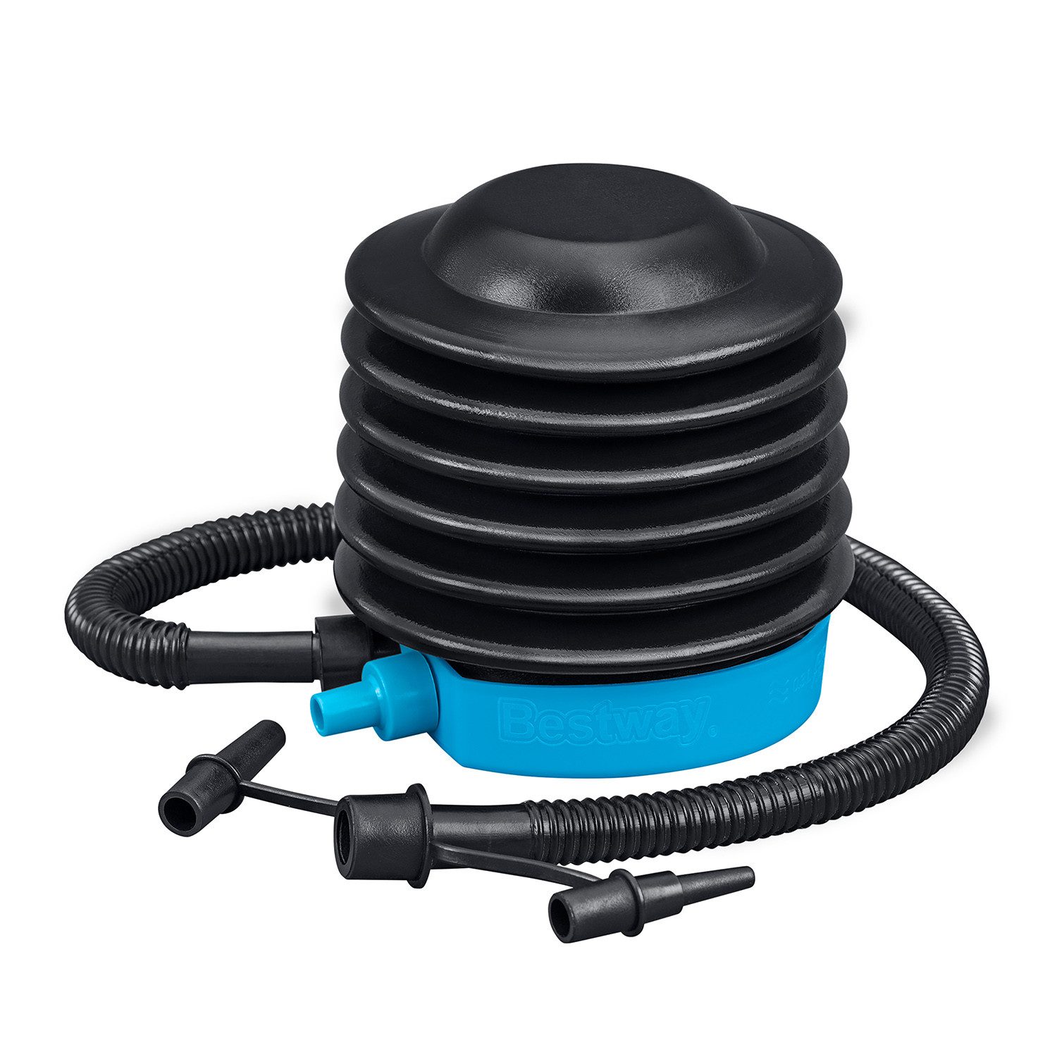 Bestway Fußpumpe Air Step™ (Packung, 1-tlg., 300 ml), Flexibler Schlauch