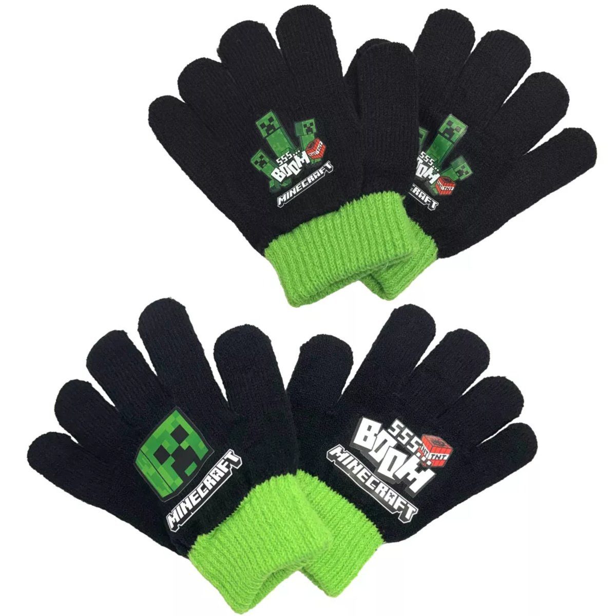 Minecraft Fleecehandschuhe Minecraft Boom Kinderhandschuhe