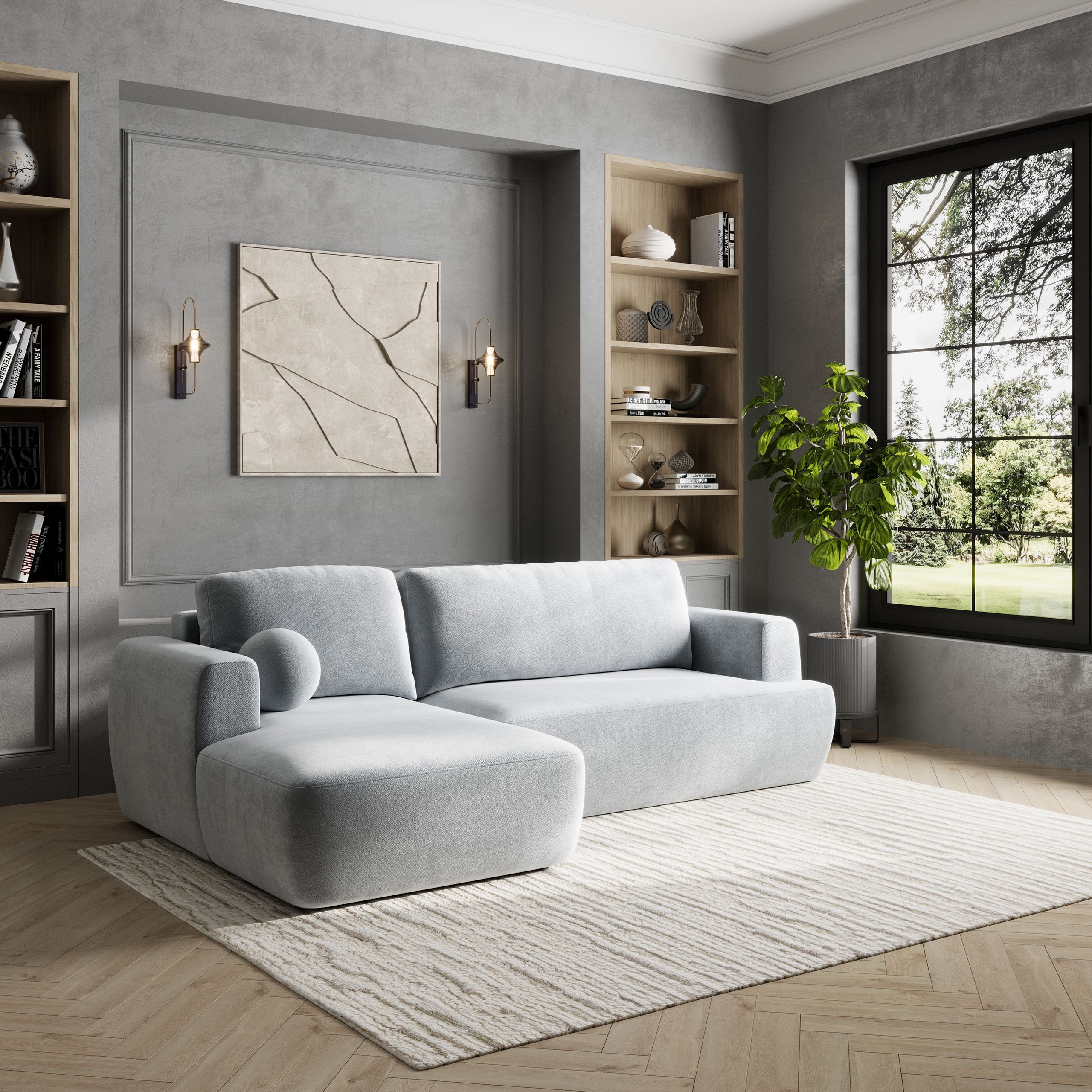 Masseno Ecksofa SENTI mit Schlaffunktion L-Form, günstig online kaufen